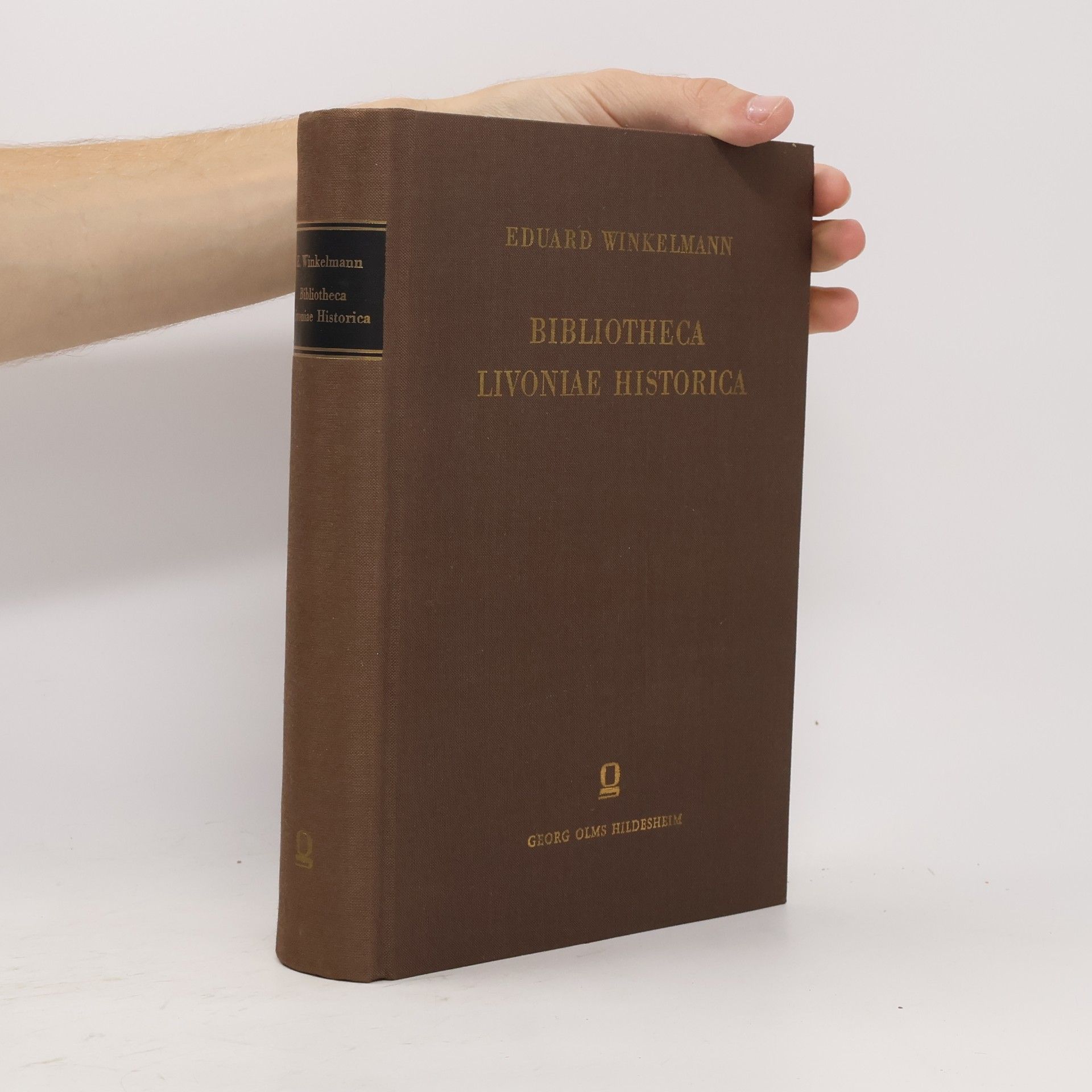Edward August Winkelmann Bibliotheca Livoniae historica