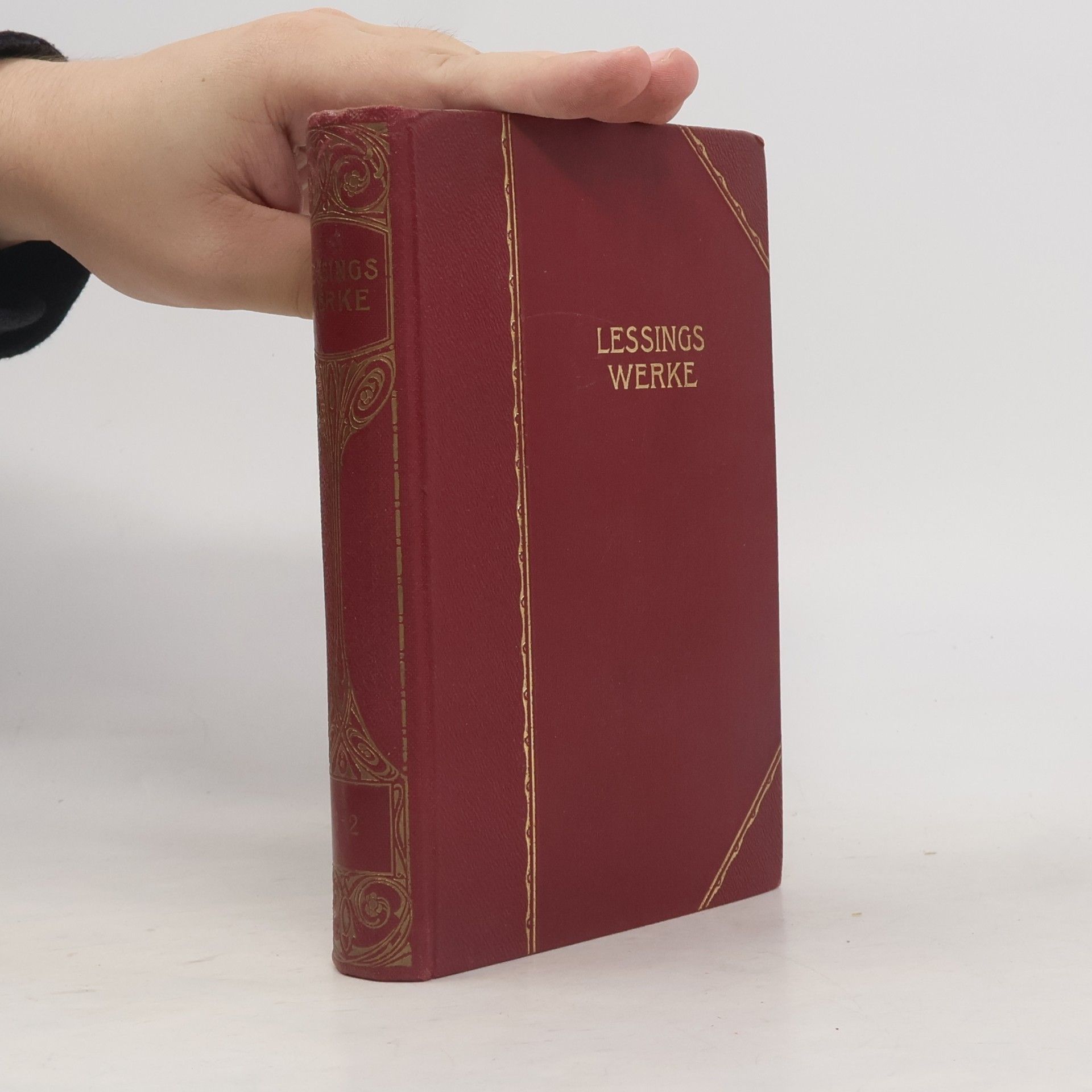 Gotthold Ephraim Lessing Lessings Werke. Erster Teil