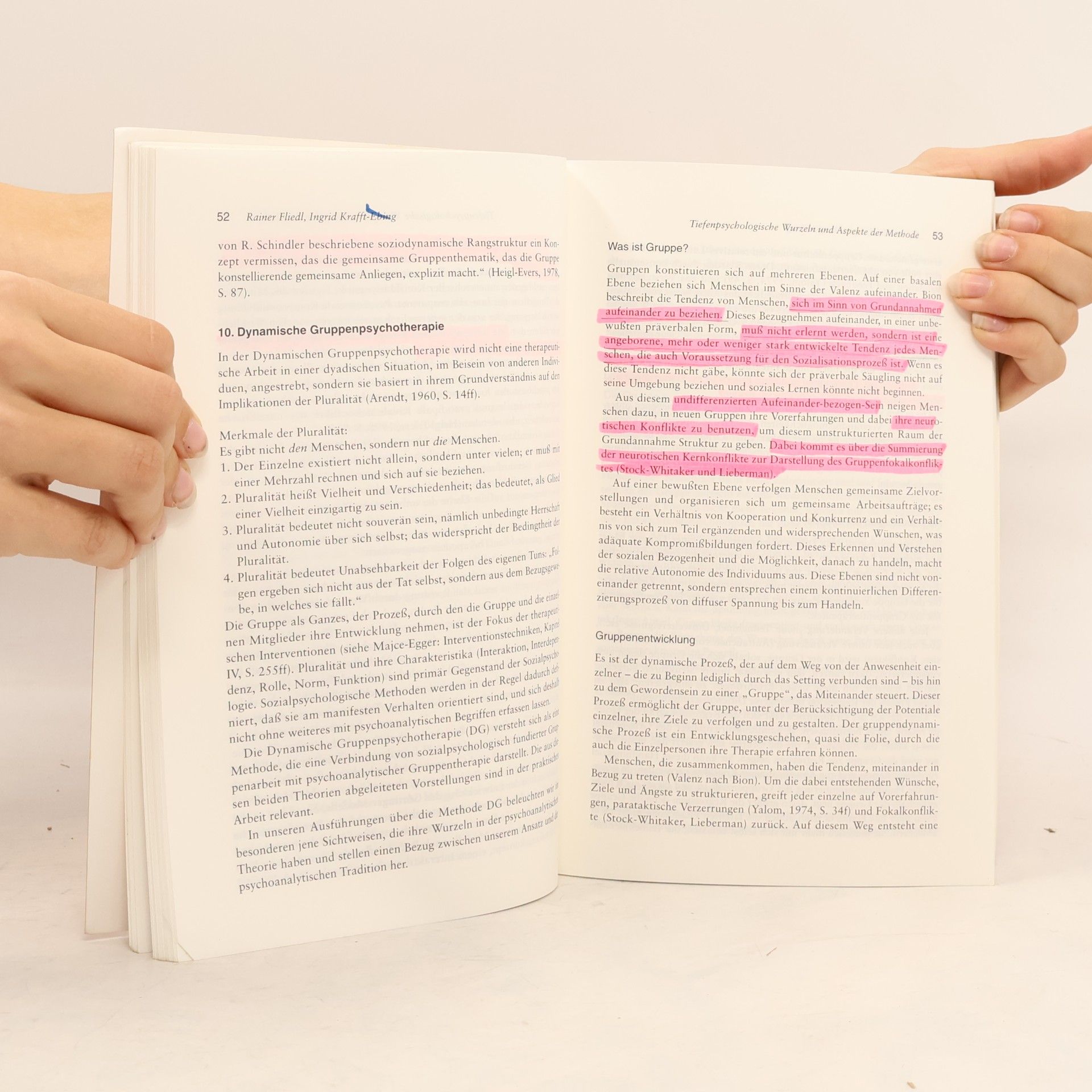 Maria Majce-Egger Bibliothek Psychotherapie - 9: Gruppentherapie und Gruppendynamik - dynamische Gruppenpsychotherapie