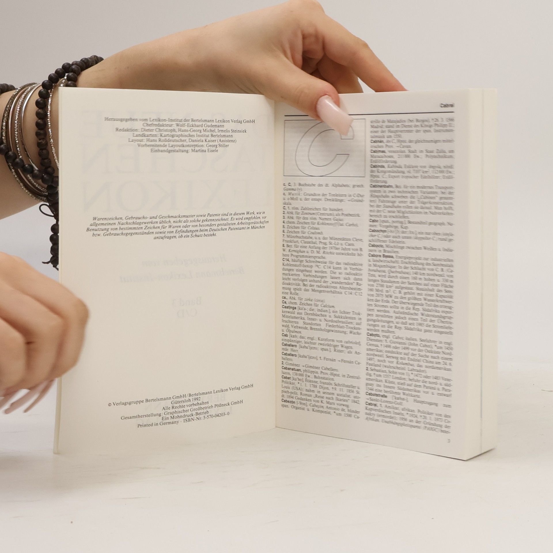Collectif d'auteurs Das neue Taschen-Lexikon 3. C-D