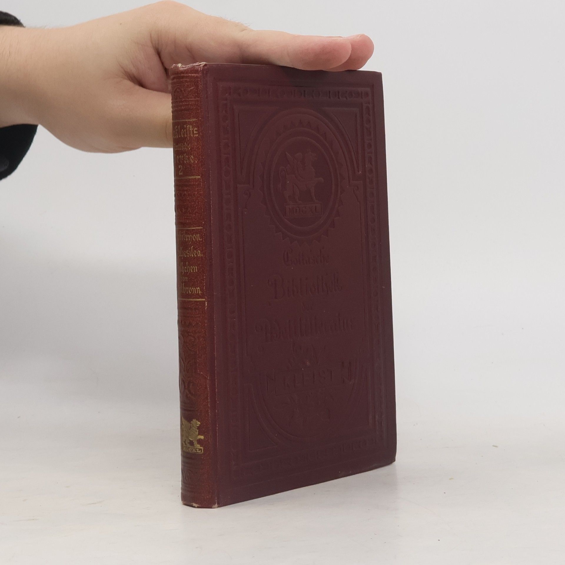Heinrich von Kleist H. von Kleists sämtliche Werke 2