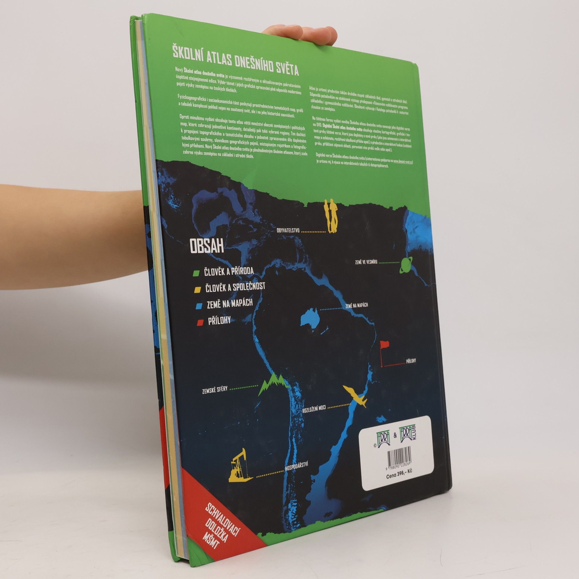 Martin Hanus Školní atlas dnešního světa