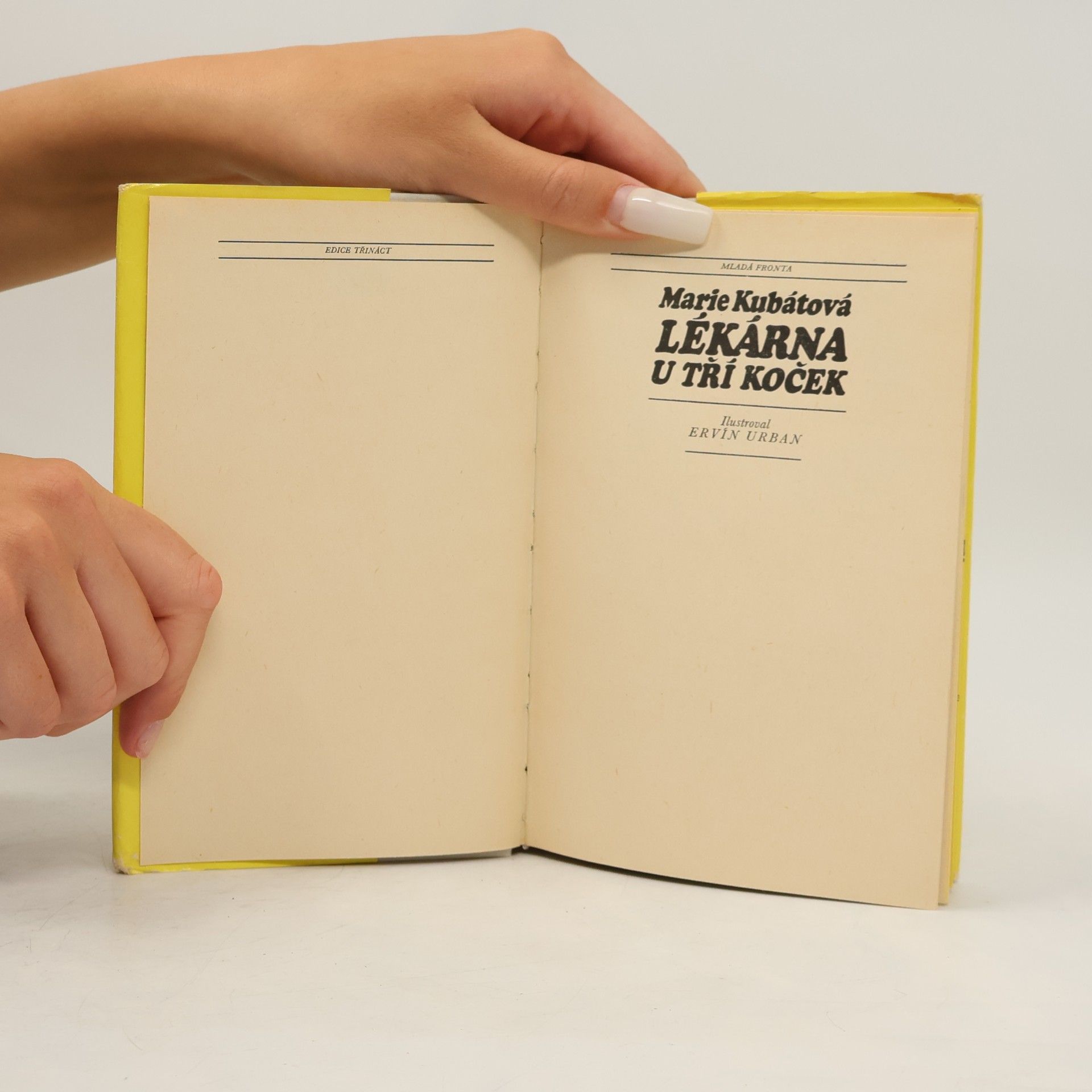 Marie Kubátová Lékárna U tří koček