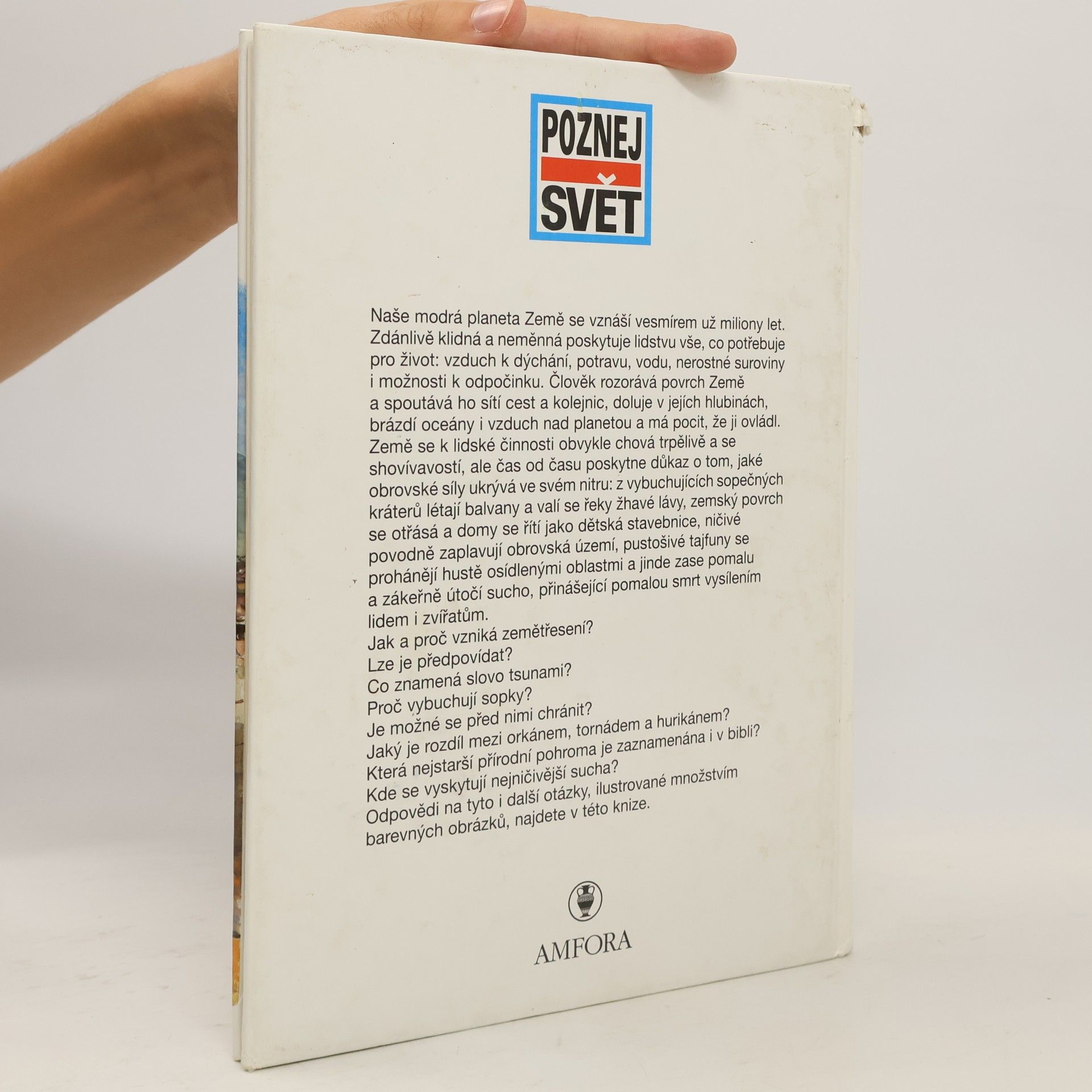 Kolektiv autorů Poznej svět 3. Přírodní katastrofy