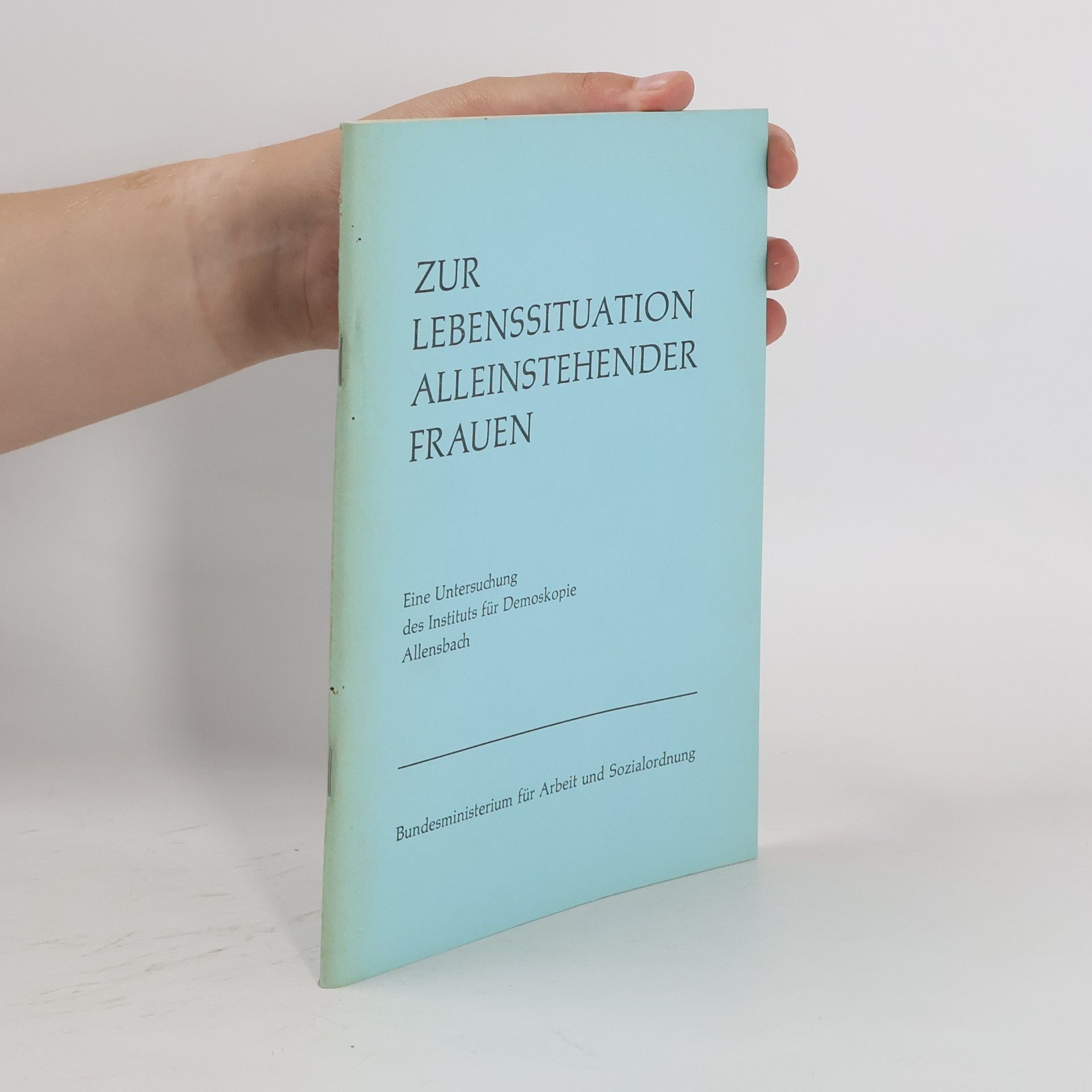 kolektiv Zur Lebenssituation Alleinstehender Frauen