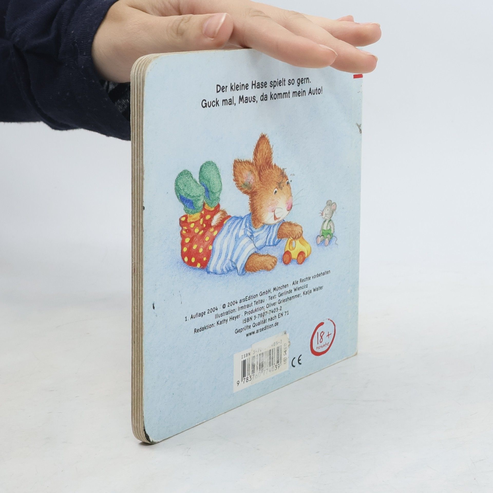 Irmtraut Teltau Spiel schön, kleiner Hase