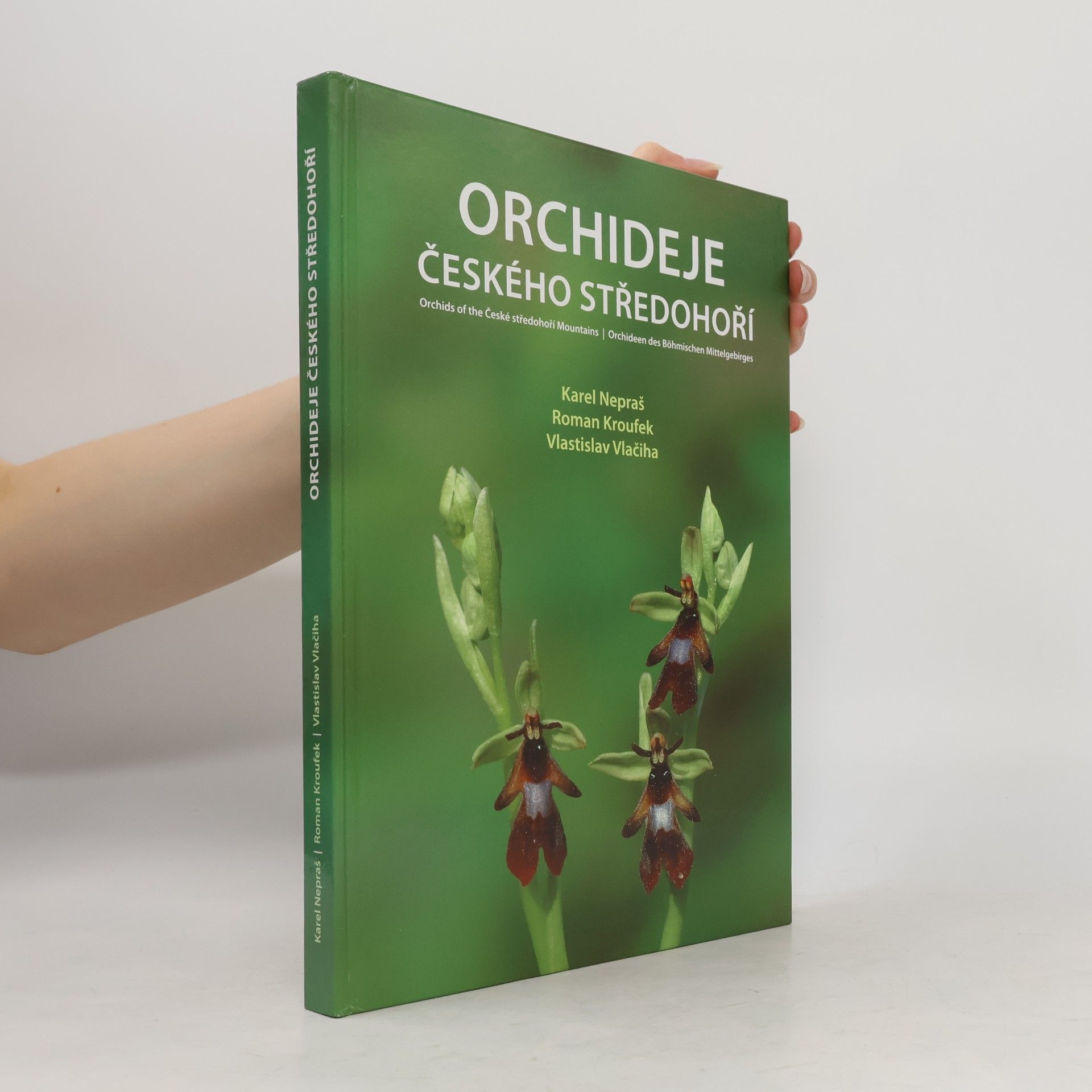 Karel Nepraš Orchideje Českého středohoří