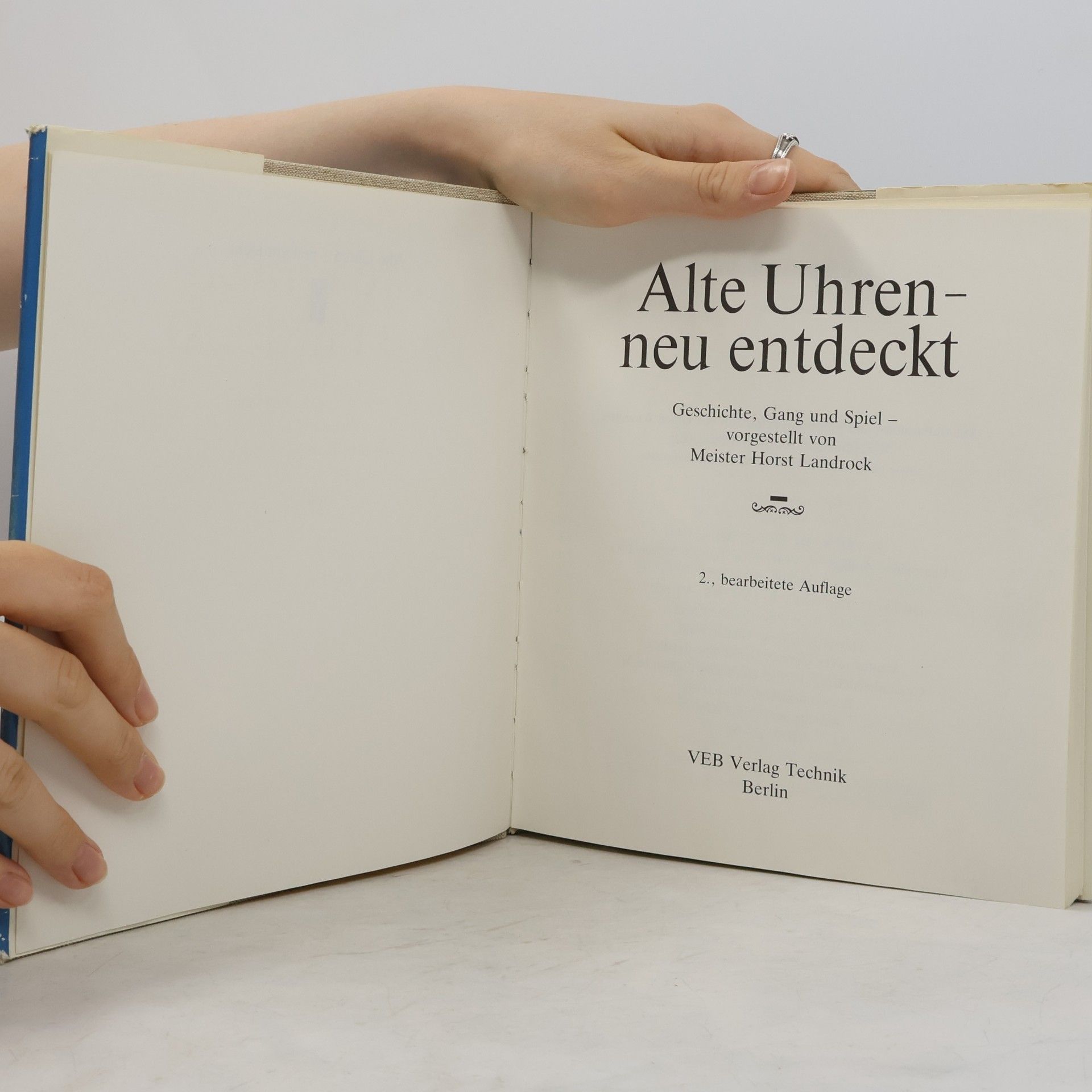 Horst Landrock Alte Uhren - neu entdeckt