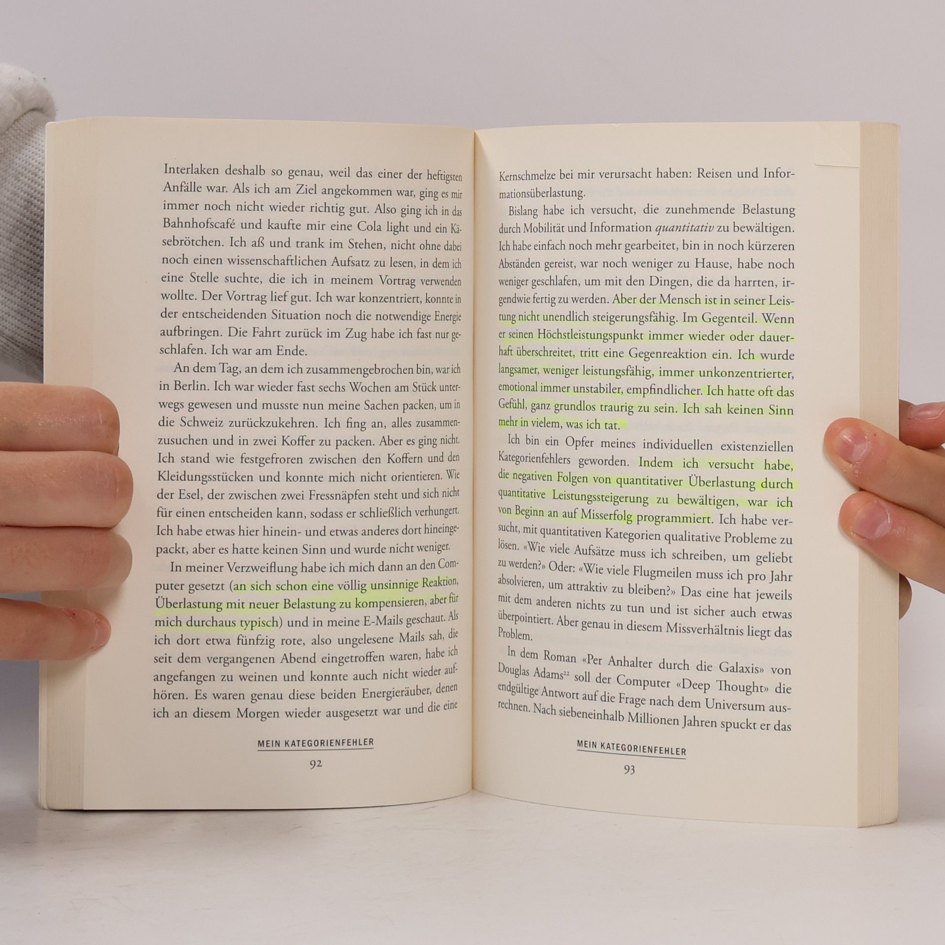 Miriam Meckel Brief an mein Leben