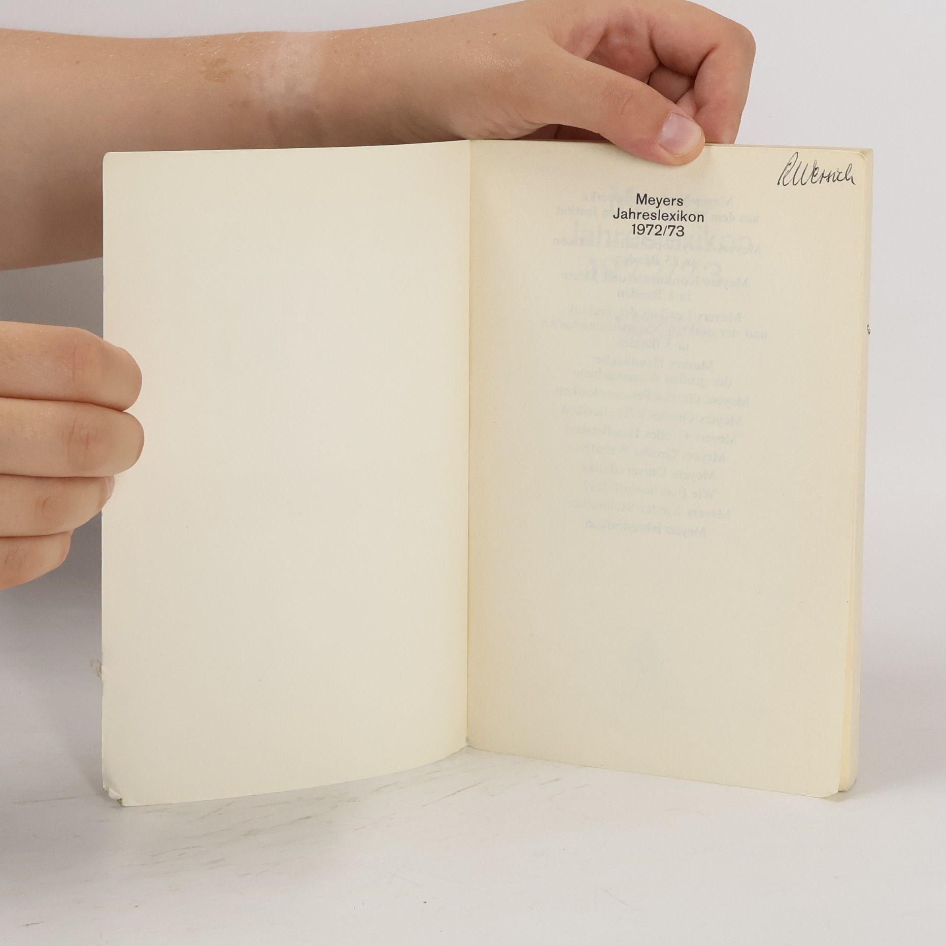 Various authors Was war wichtig? 72/73