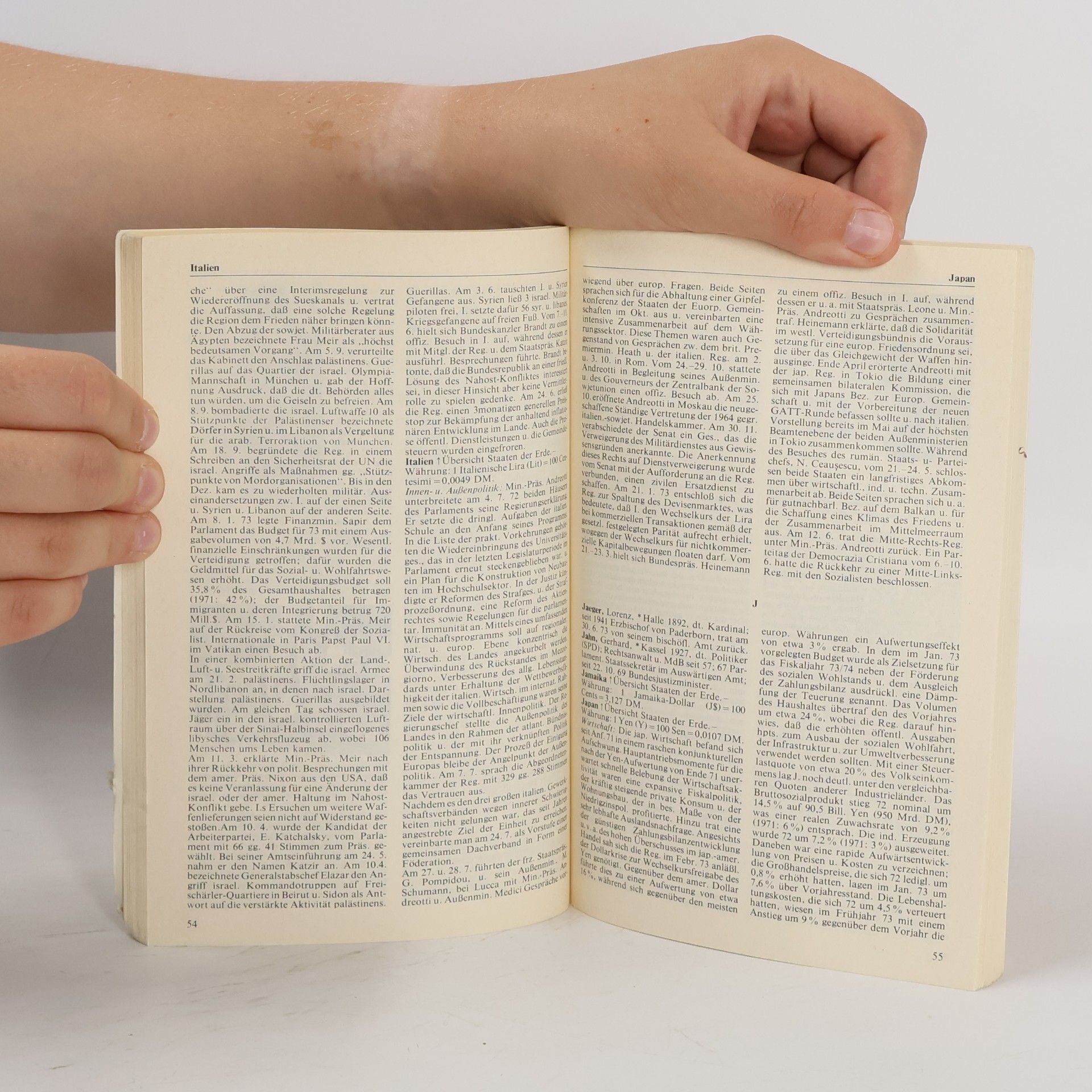 Various authors Was war wichtig? 72/73