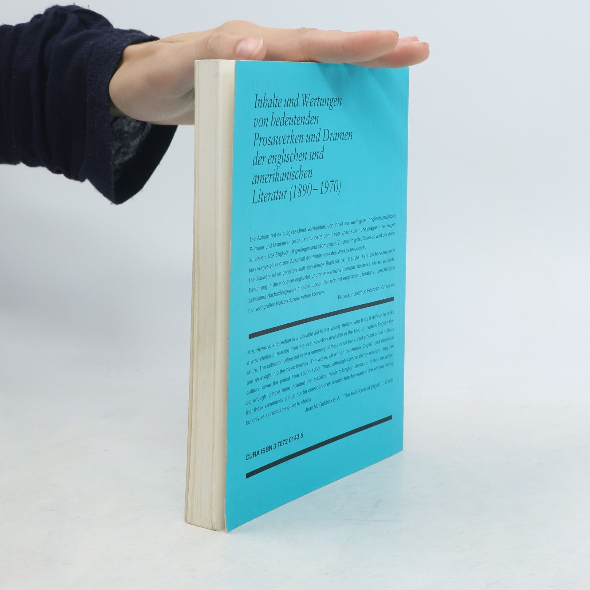 Felicity Zimmel-Howroyd A Student's Aid to Modern English Literature