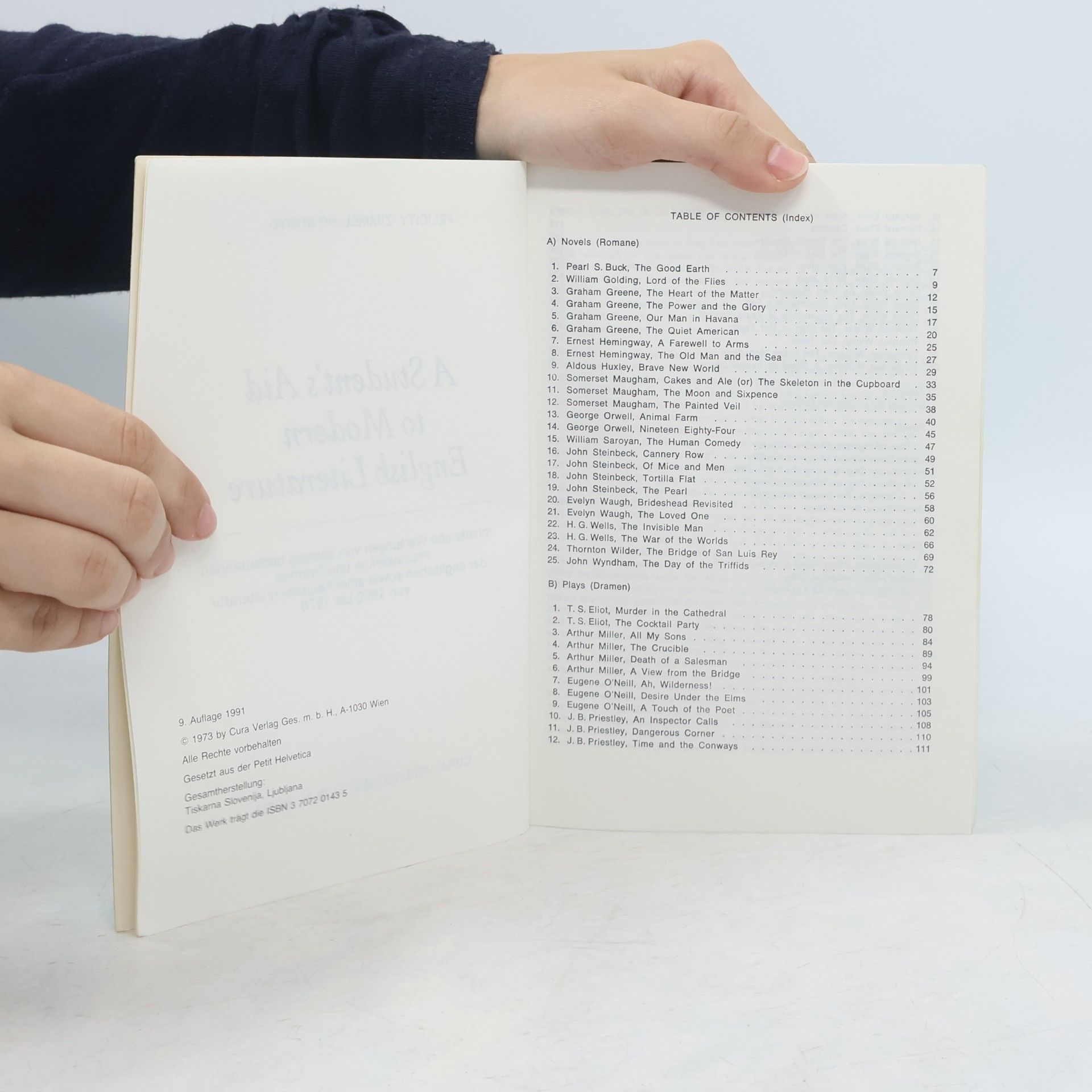 Felicity Zimmel-Howroyd A Student's Aid to Modern English Literature