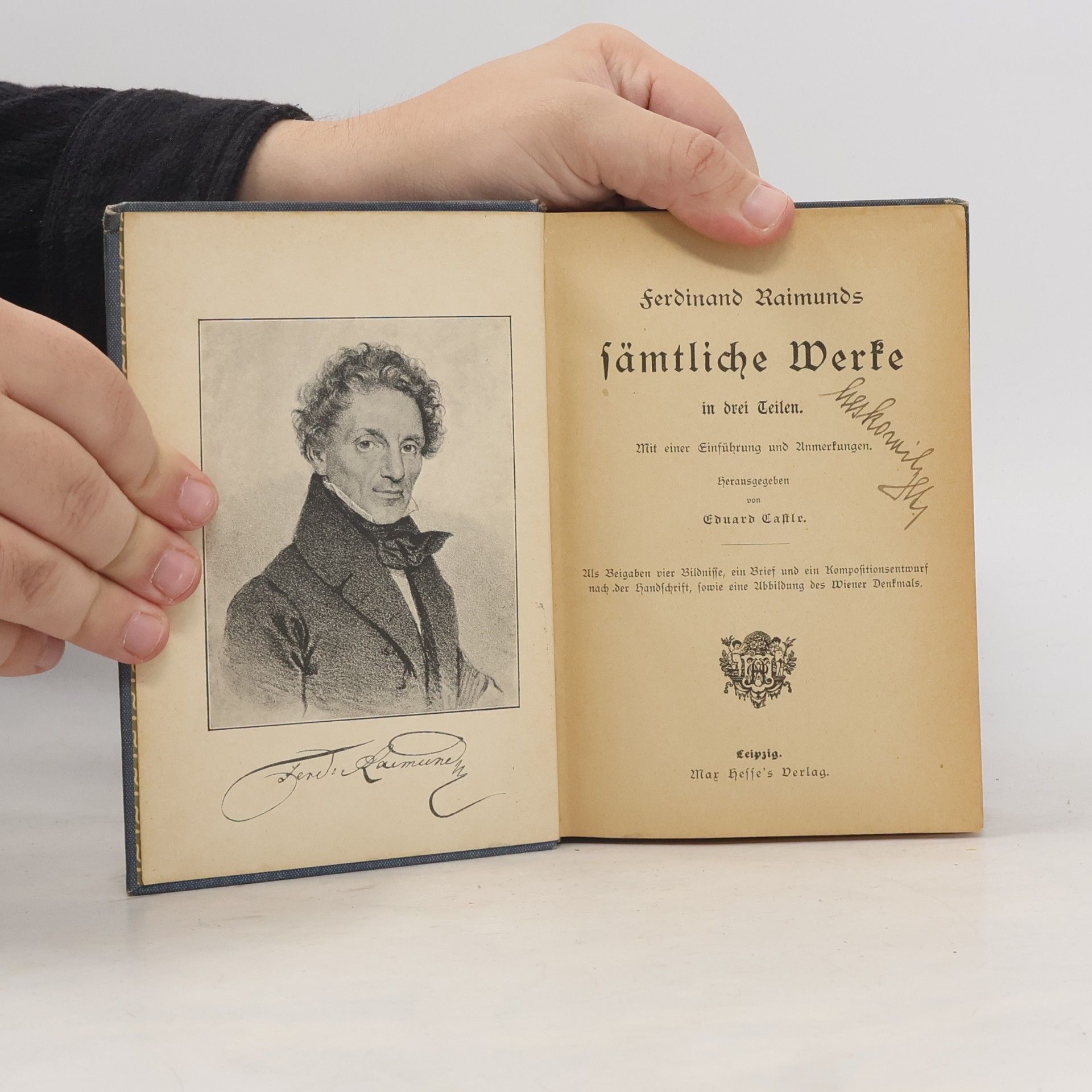 Ferdinand Raimund Sämtliche Werke