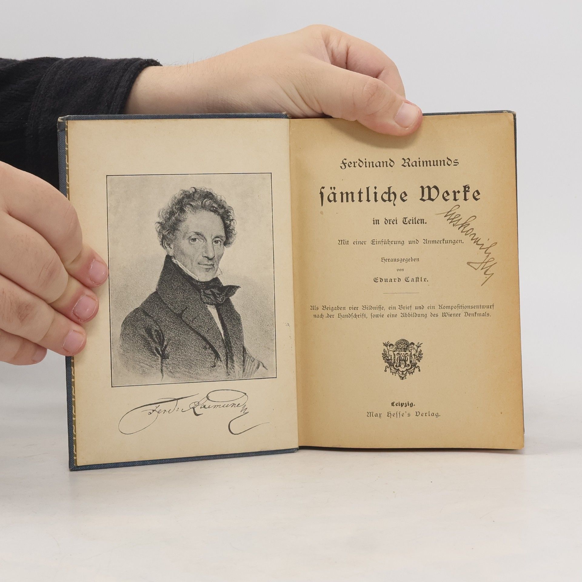 Ferdinand Raimund Sämtliche Werke