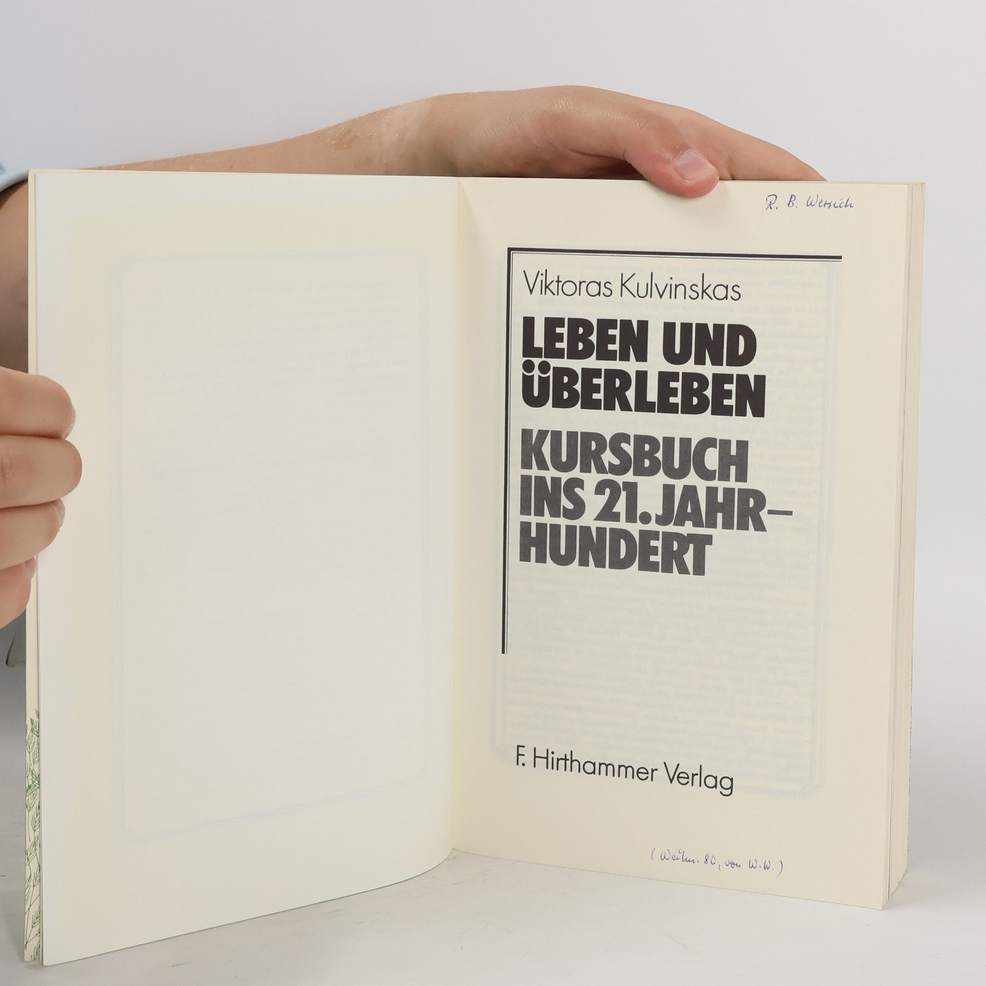 Viktoras Kulvinskas Leben und Überleben