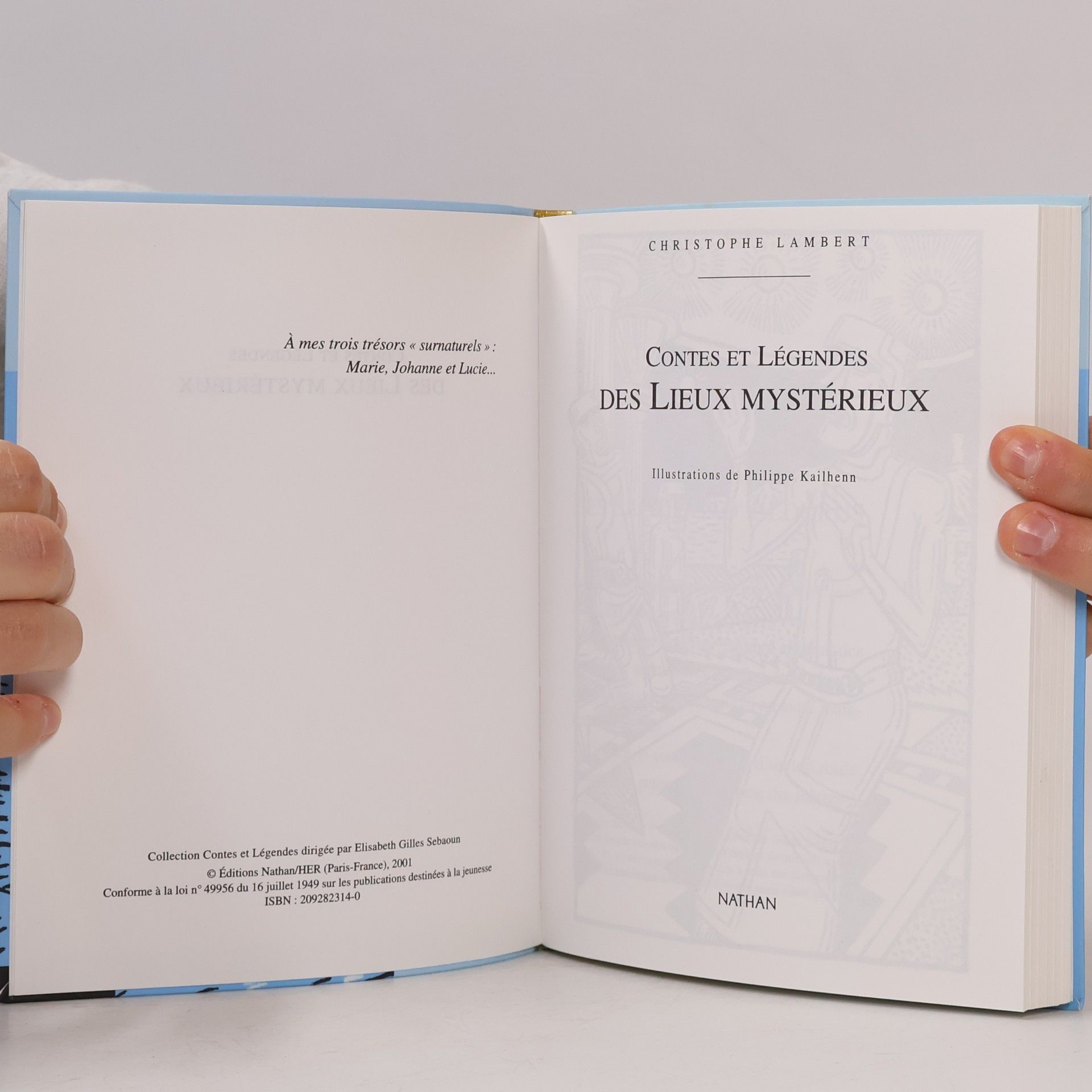 Christophe Lambert Contes et Légendes des lieux mystérieux