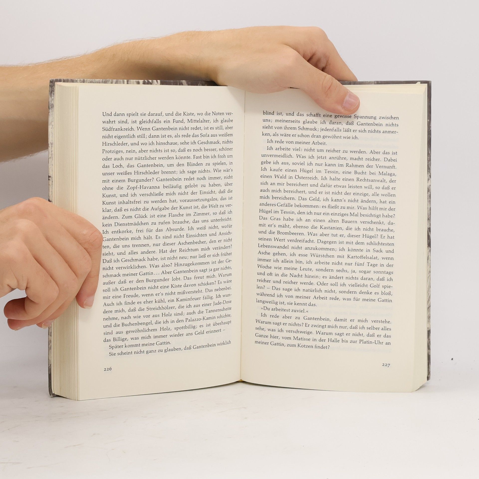 Max Frisch Mein Name sei Gantenbein