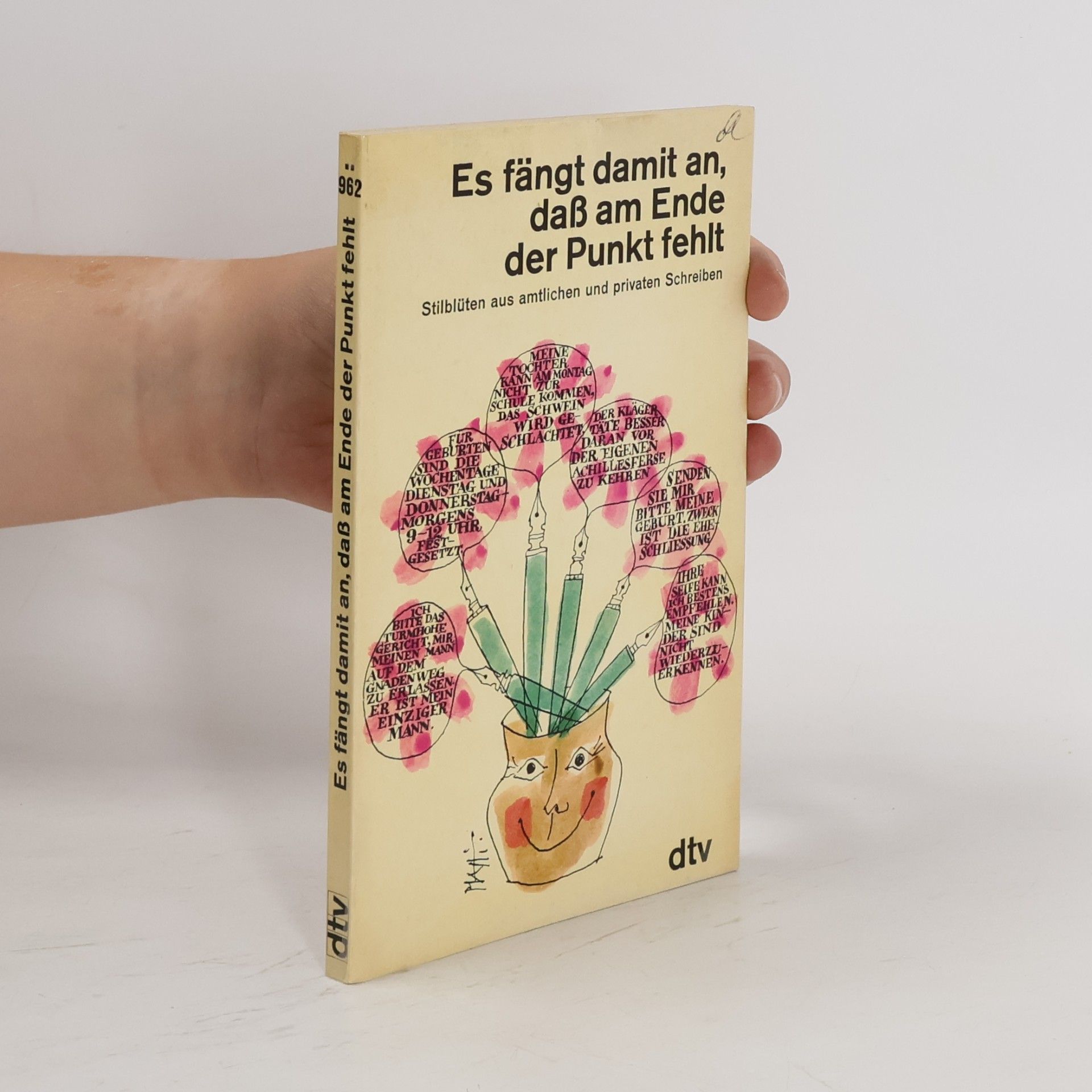 Margit Waas Es fängt damit an, daß am Ende der Punkt fehlt