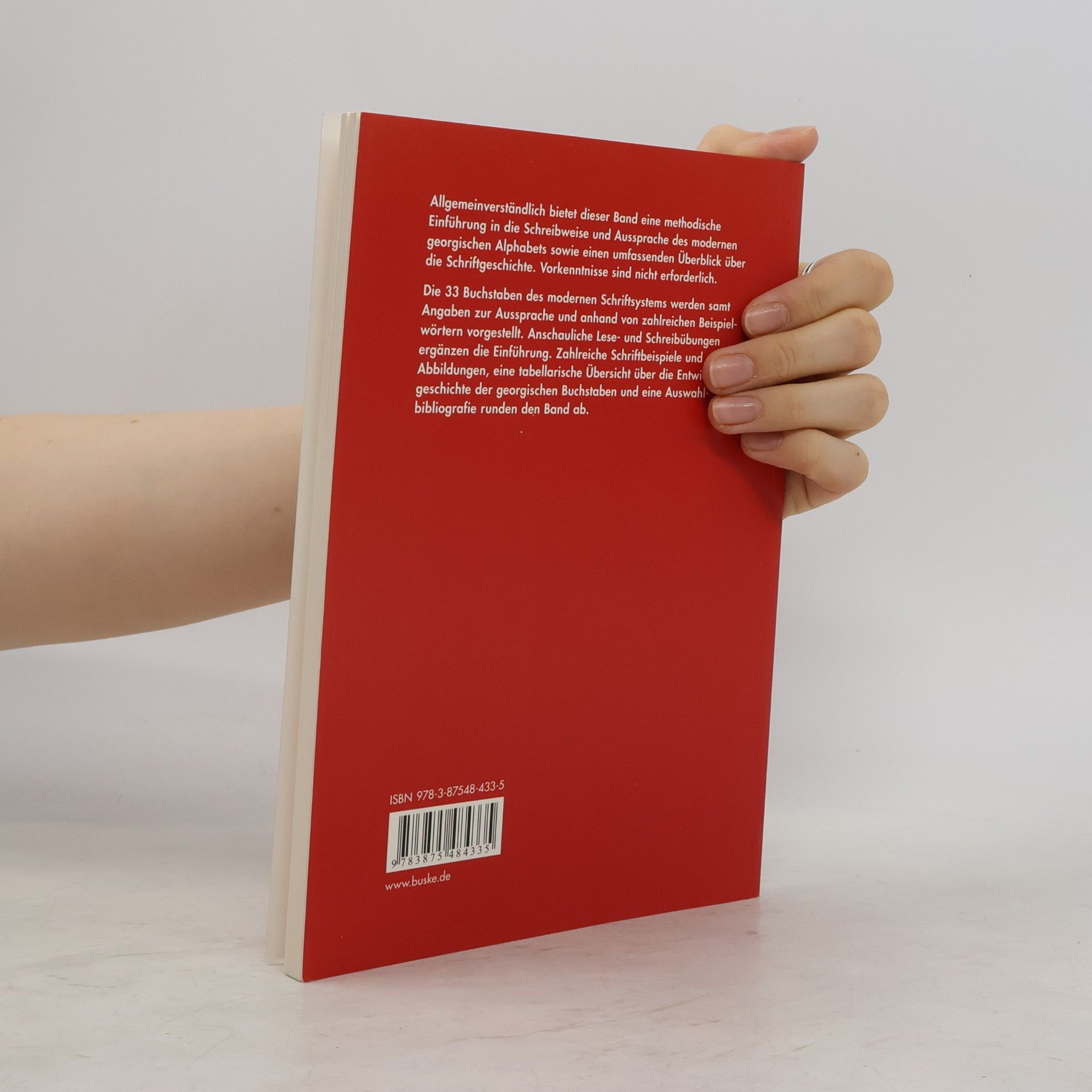 Marine Bokhashvili Einführung in die georgische Schrift