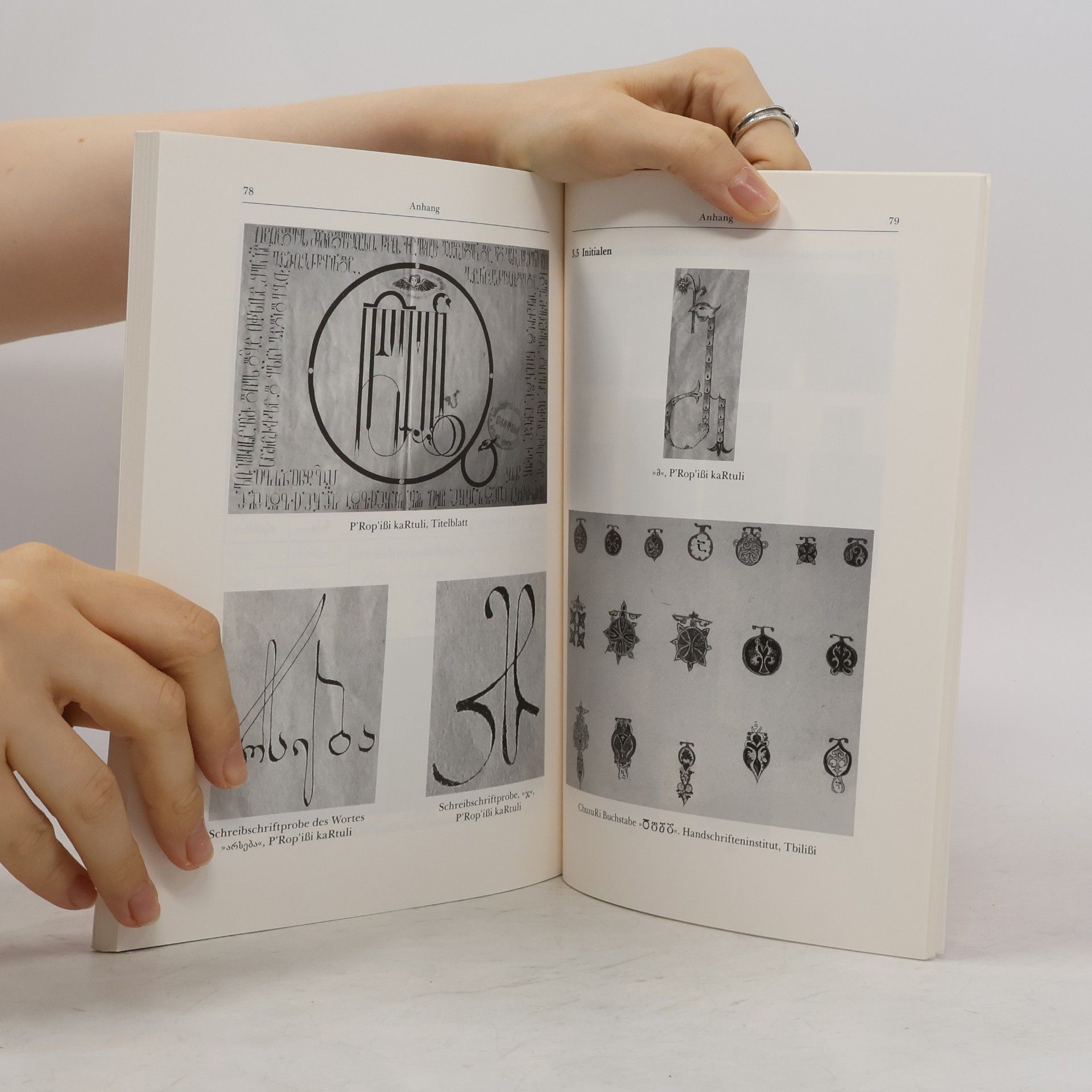 Marine Bokhashvili Einführung in die georgische Schrift