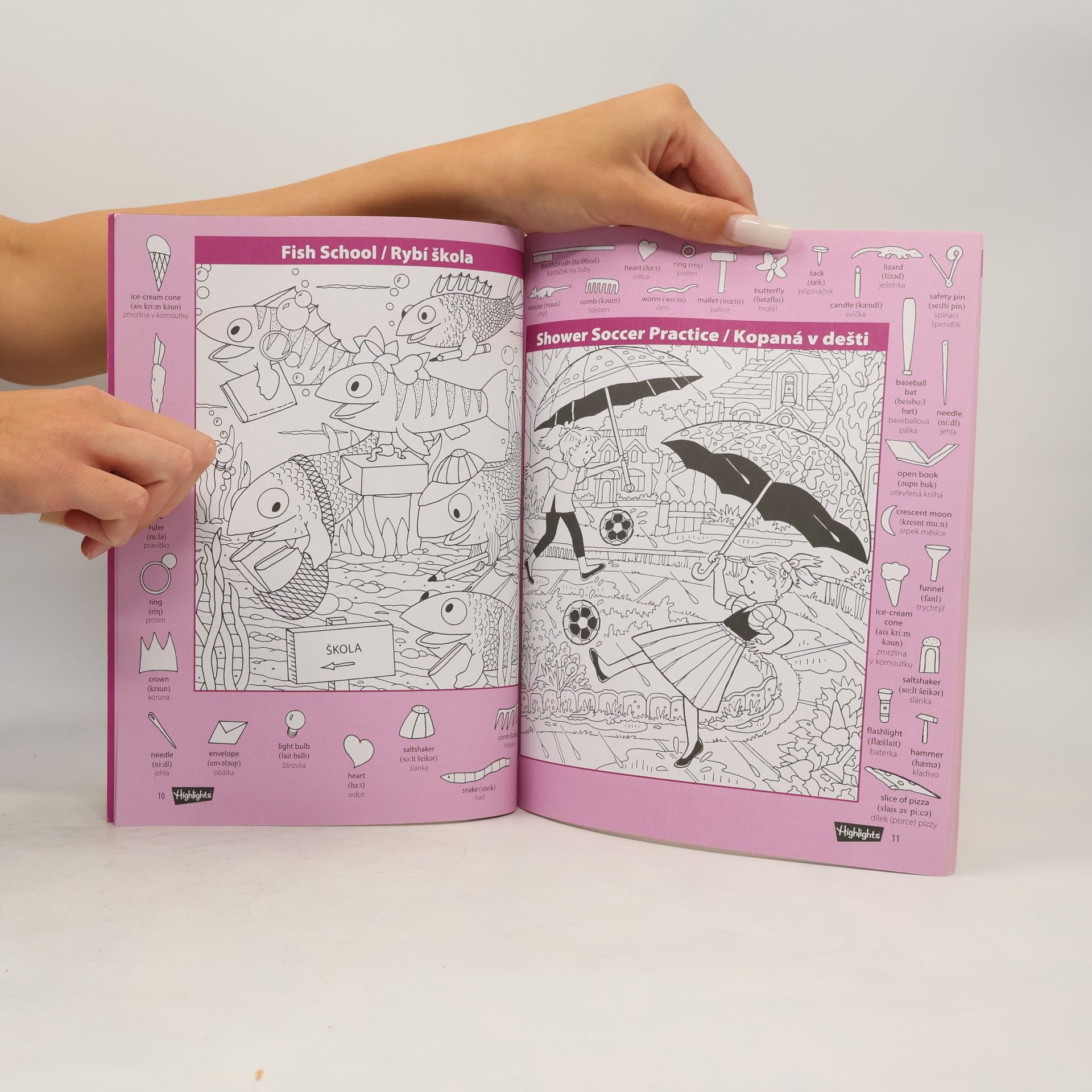 Various authors Skryté obrázky. Hidden Pictures. 4