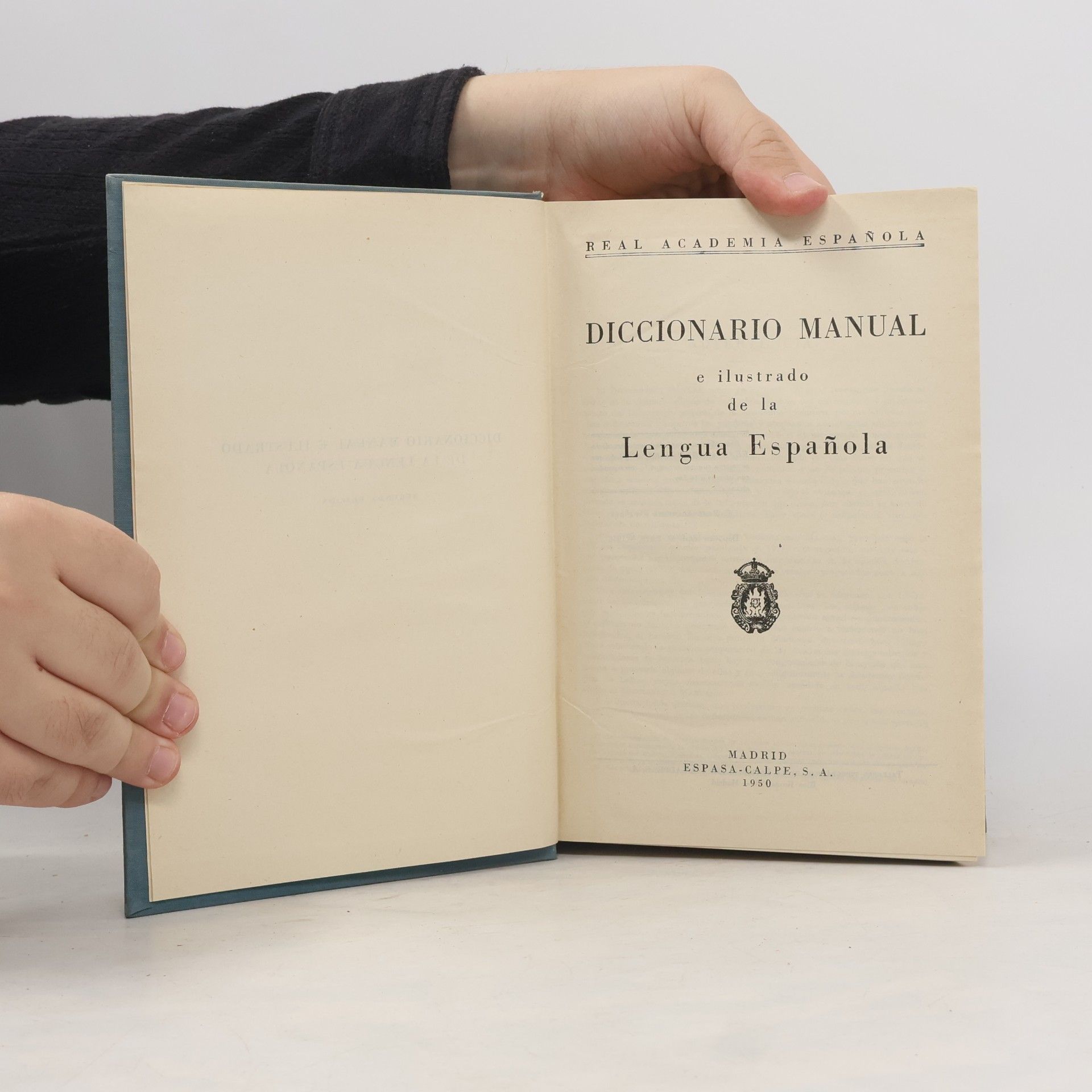 Autores varios Diccionario Manual e Ilustrado de la Lengua Espaňola