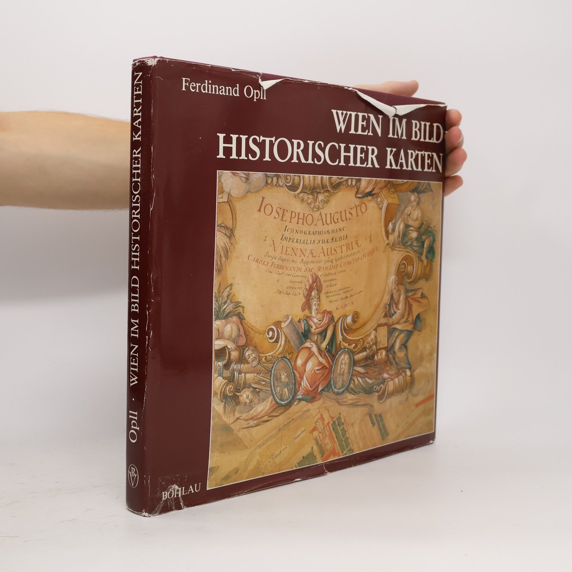 Ferdinand Opll Wien im Bild historischer Karten