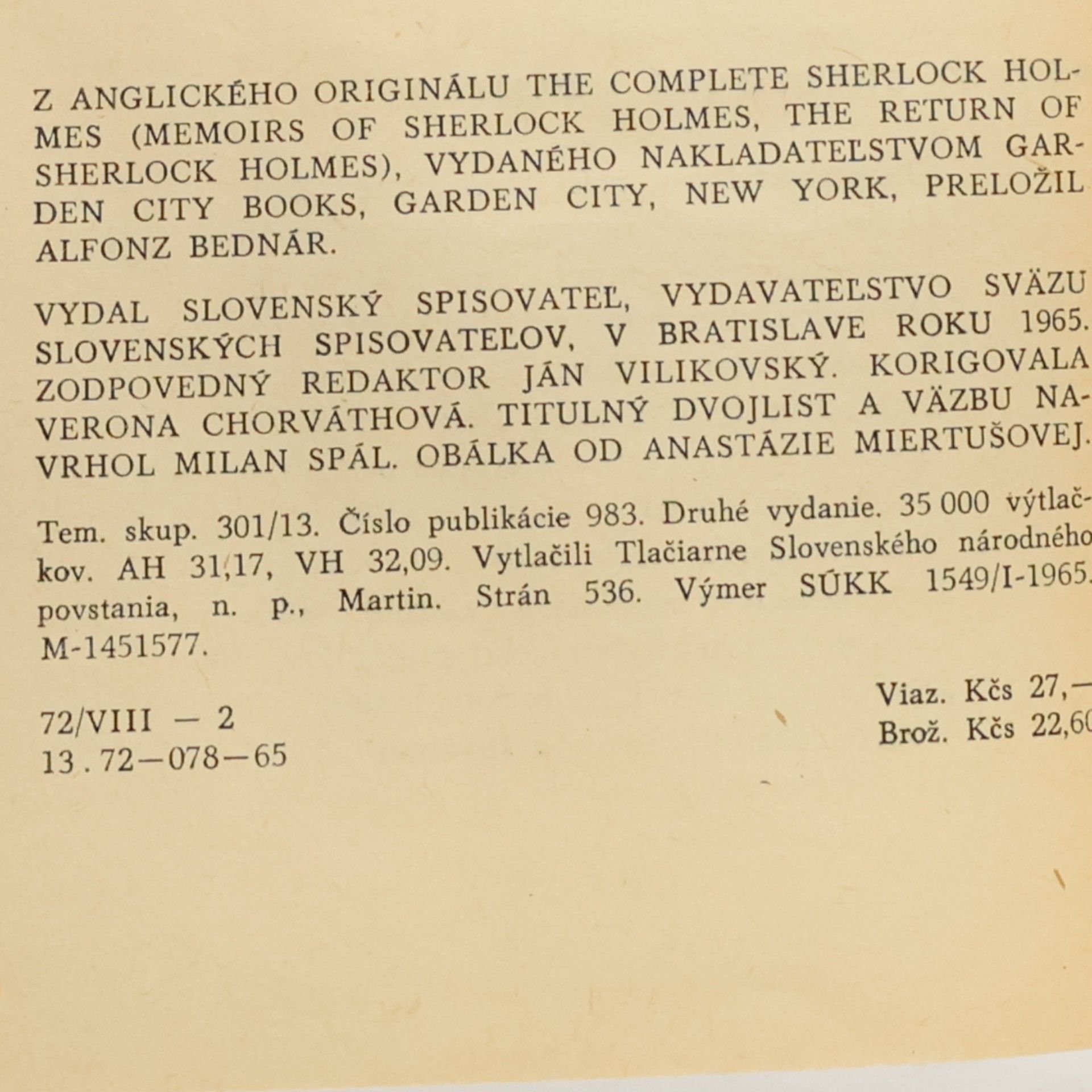 Arthur Conan Doyle Dobrodružstvá Sherlocka Holmesa 2