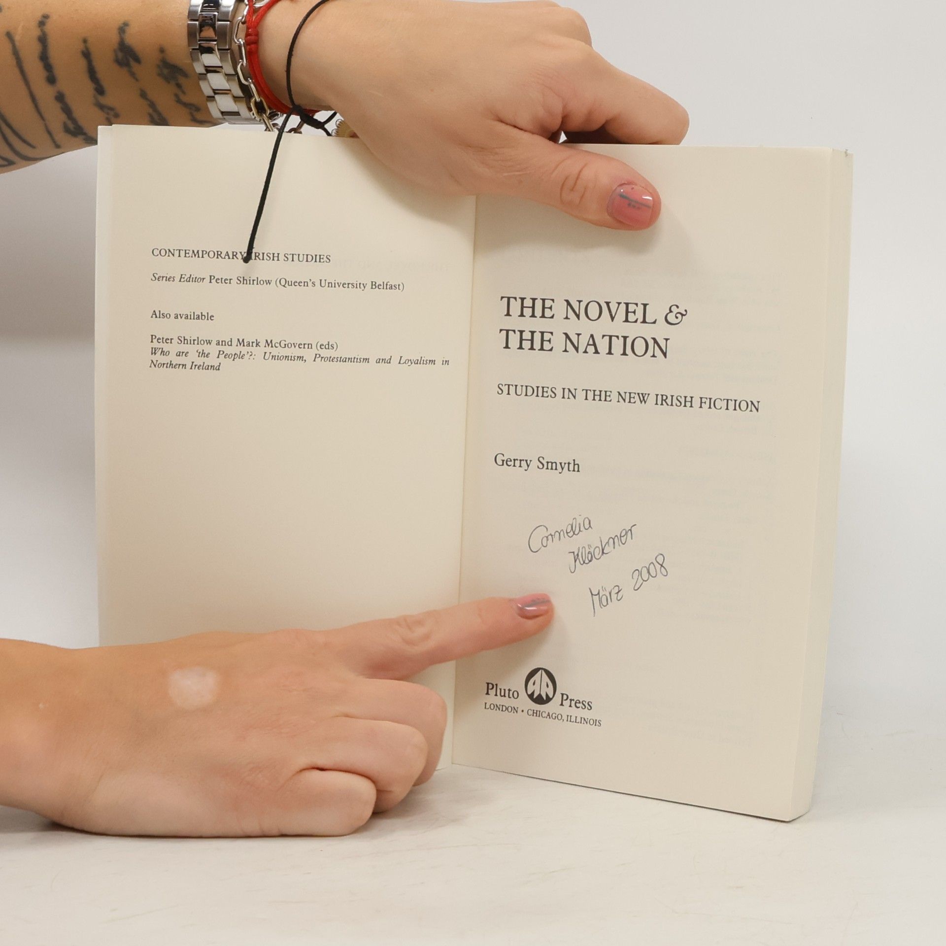 Gerry Smyth The Novel and the Nation: Studies in the New Irish Fiction