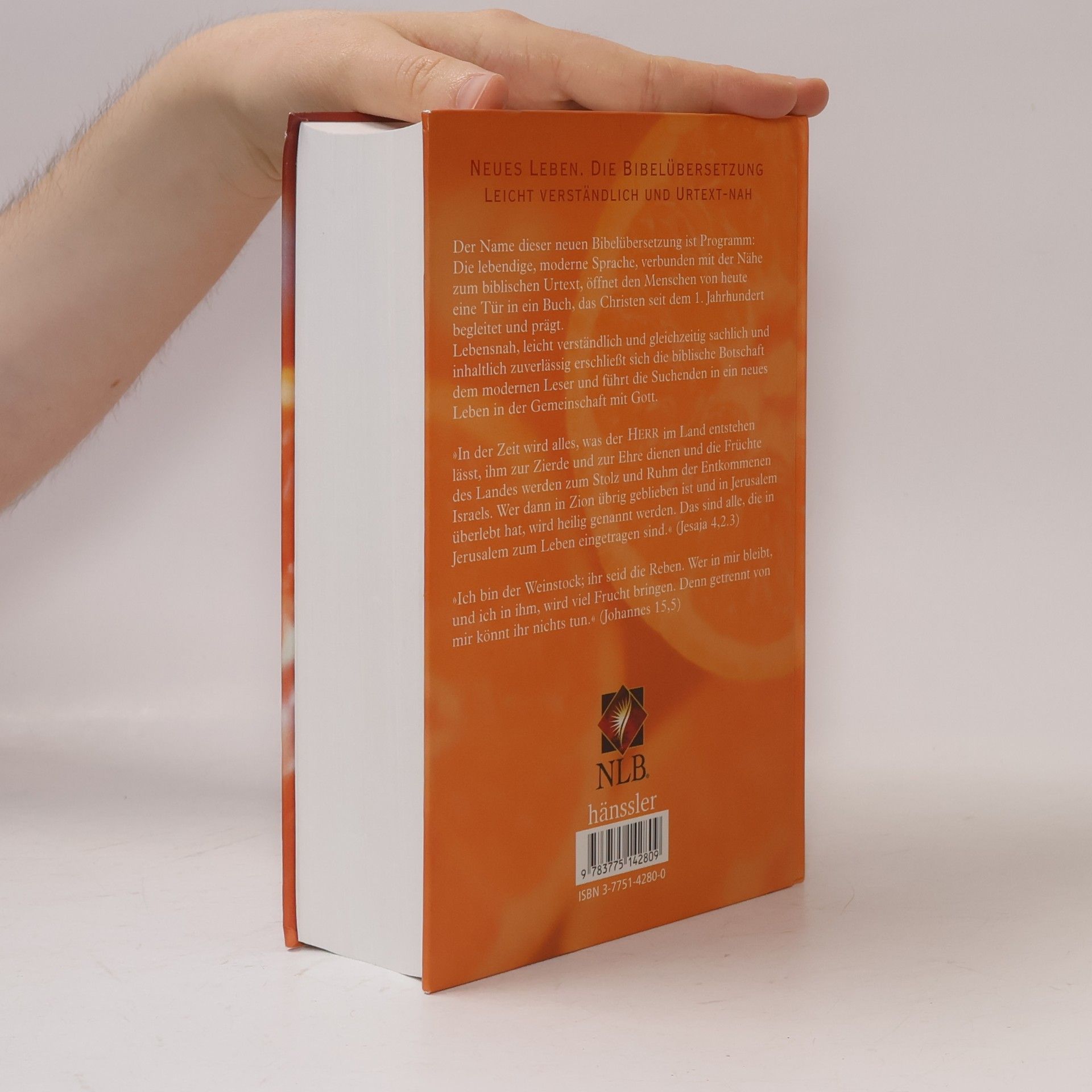 Collectif d'auteurs Neues Leben - Die Bibel, Orangenmotiv
