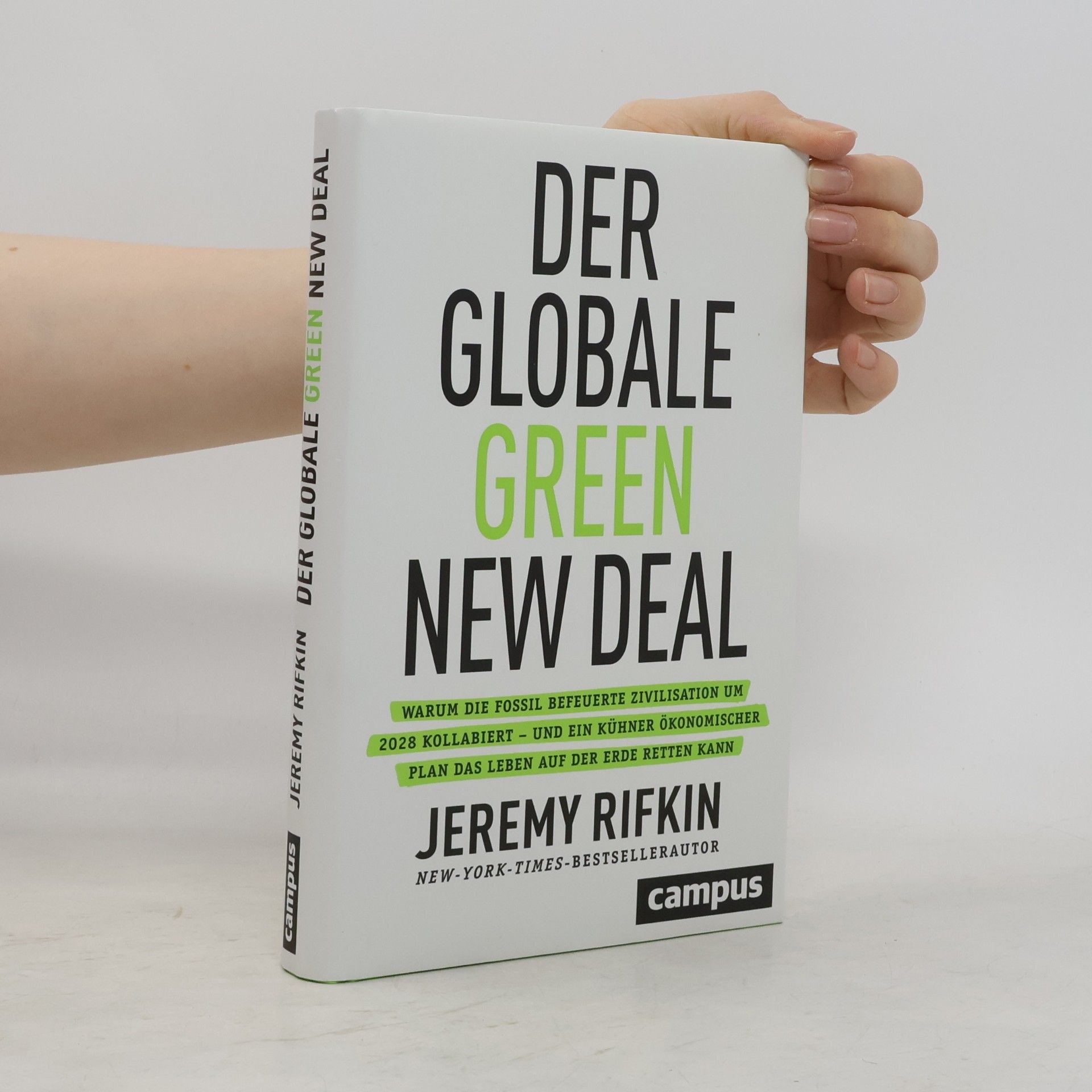 Jeremy Rifkin Der globale Green New Deal
