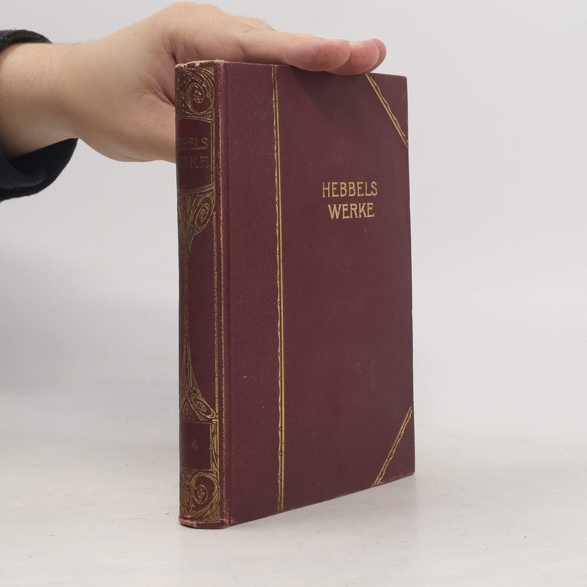 Theodor Poppe Hebbels Werke 3