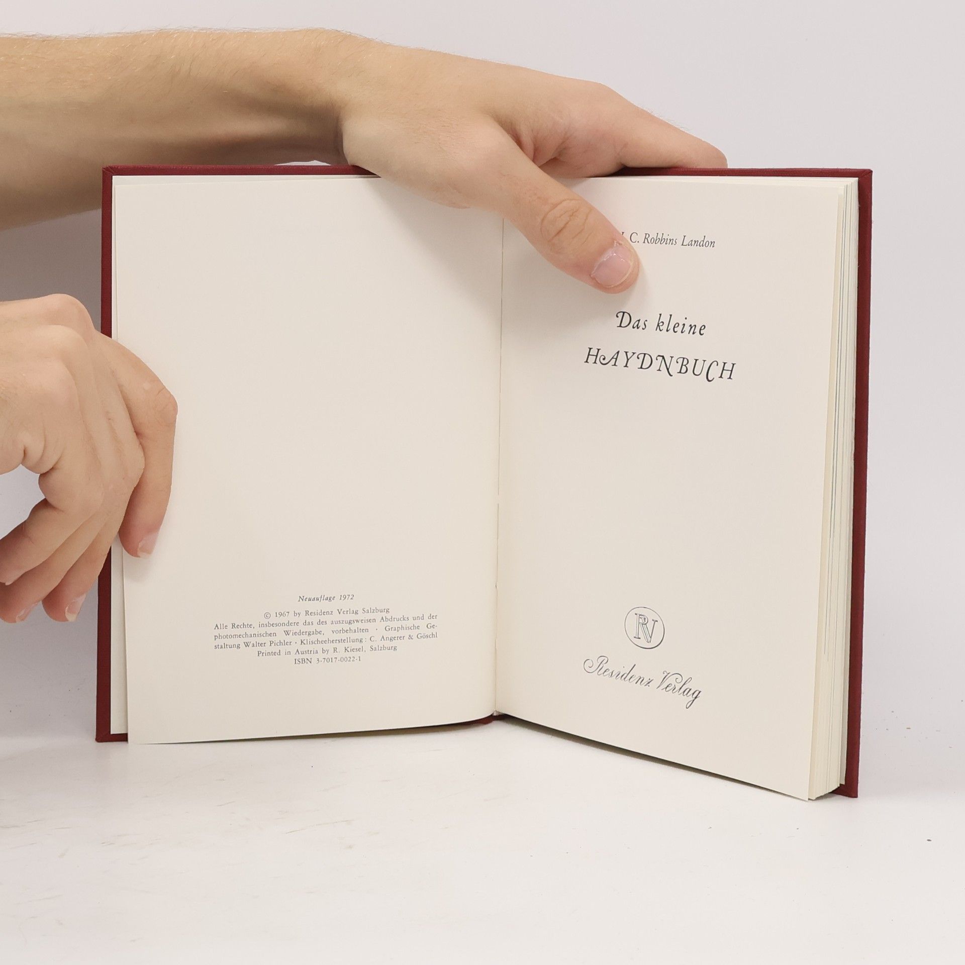 Howard Chandler Robbins Landon Das kleine Brucknerbuch. Das kleine Richard Strauss Buch. Das kleine Haydnbuch