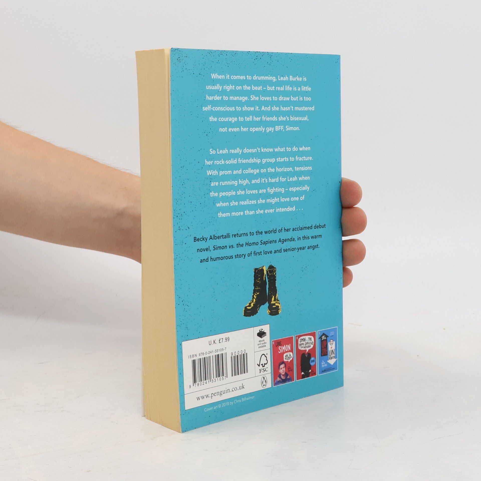 Becky Albertalli Leah on the off beat