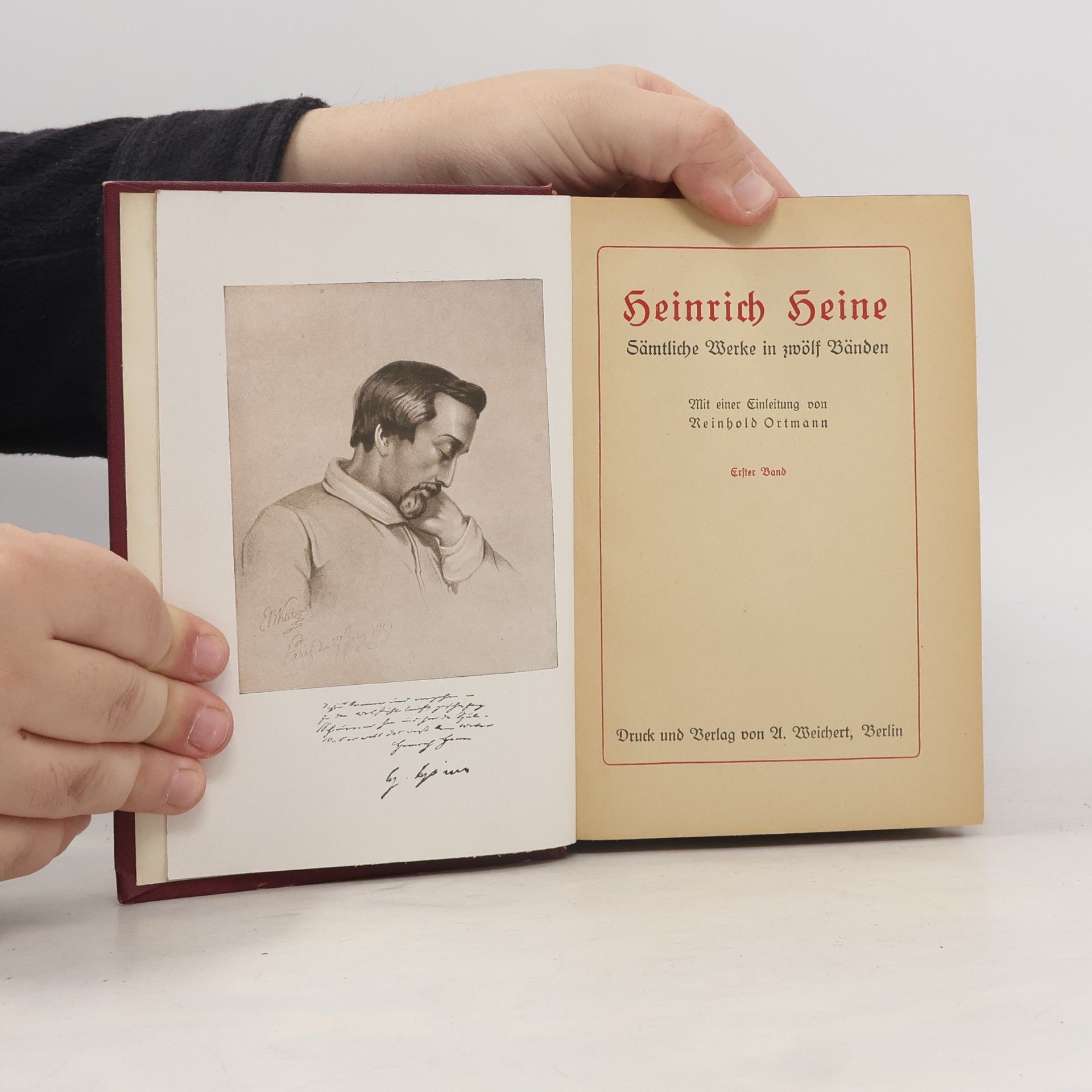Heinrich Heine Sämtliche Werke in zwölf Bänden 1