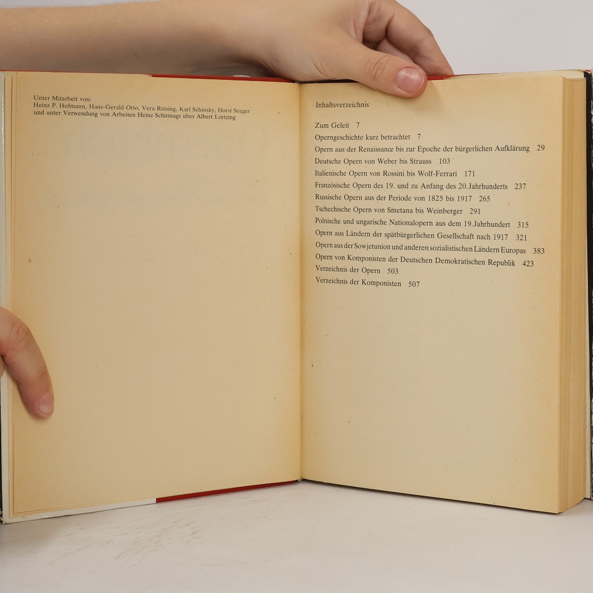 Peter Czerny Opernbuch