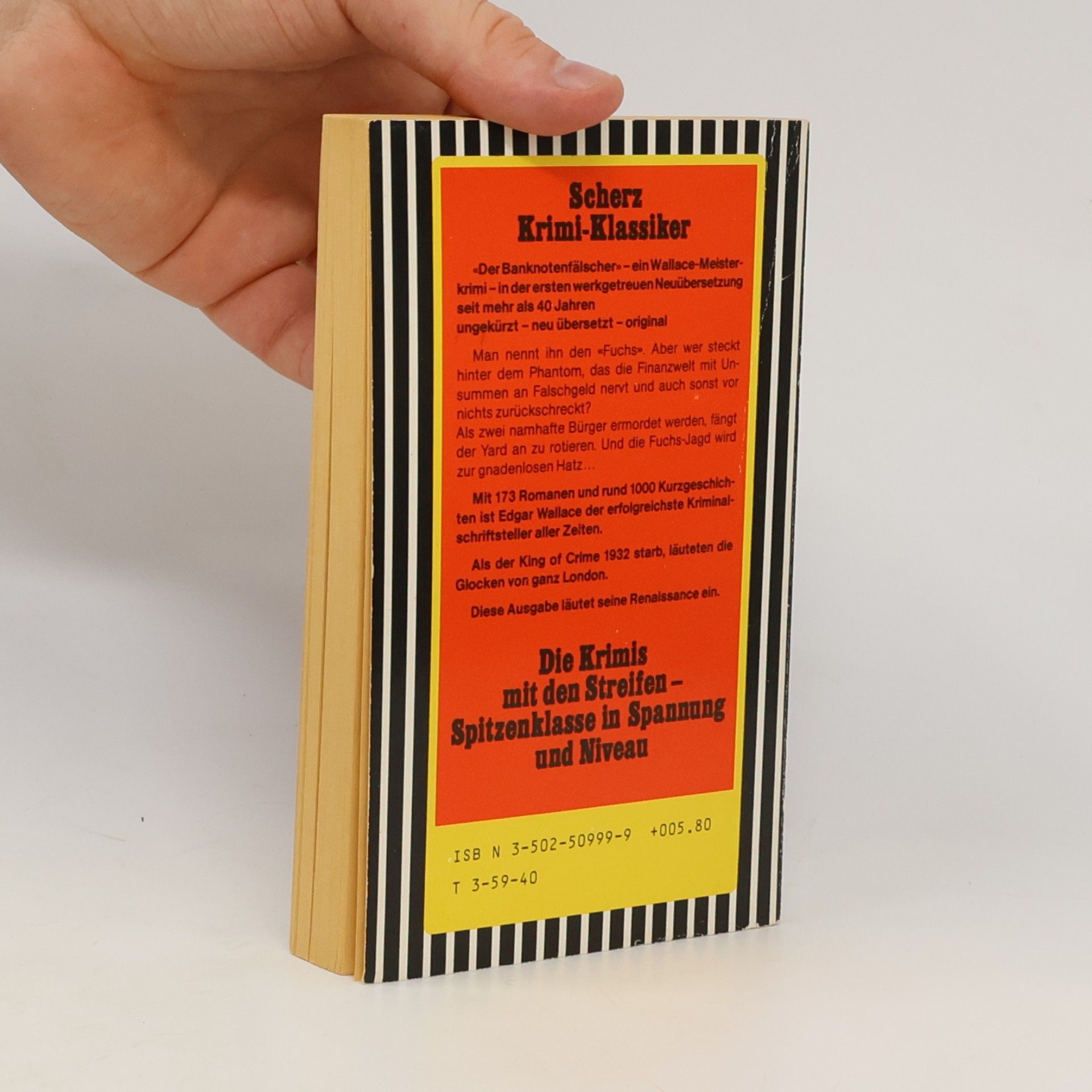 Edgar Wallace Der Banknotenfälscher