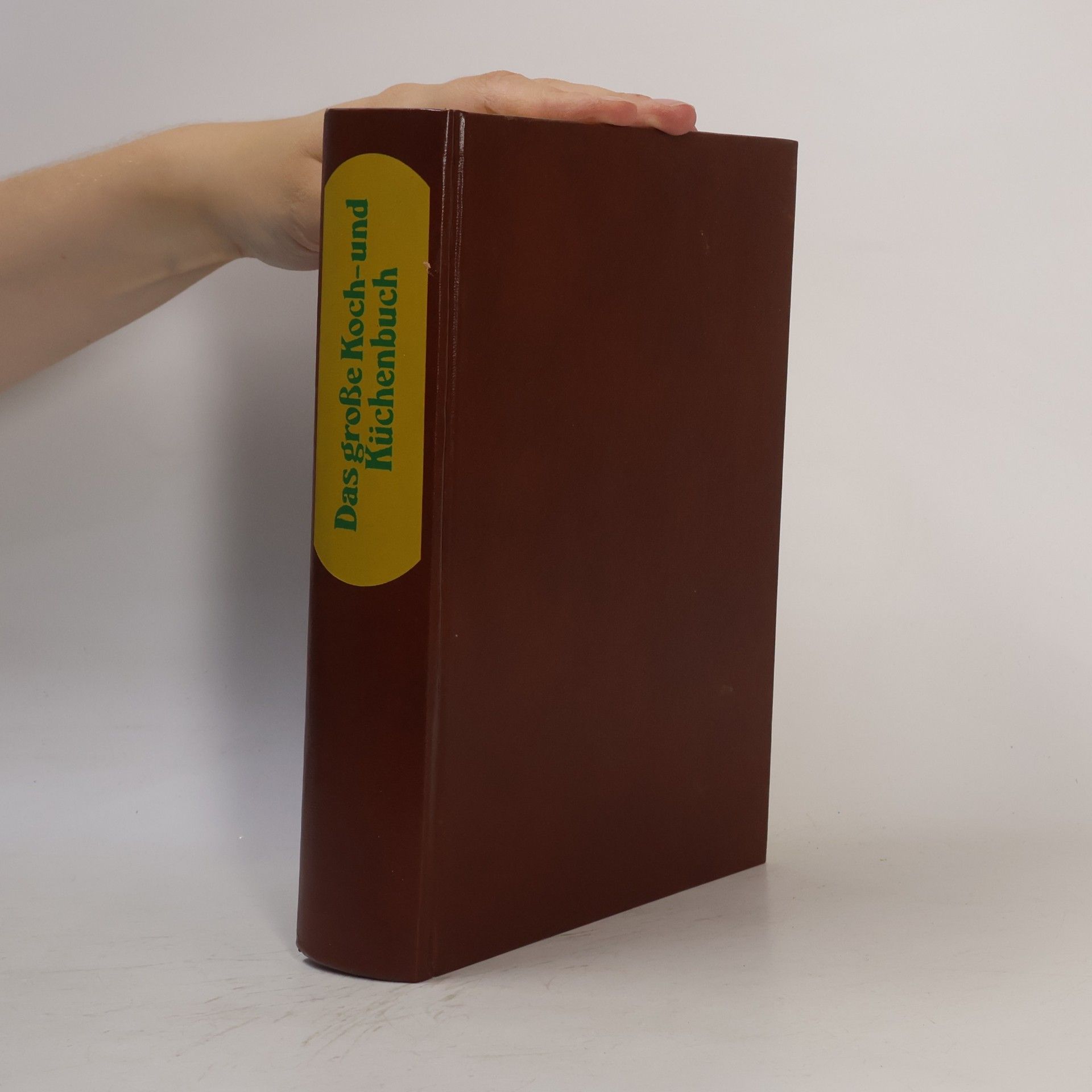 H. Scharfenberg Das große Koch- und Küchenbuch
