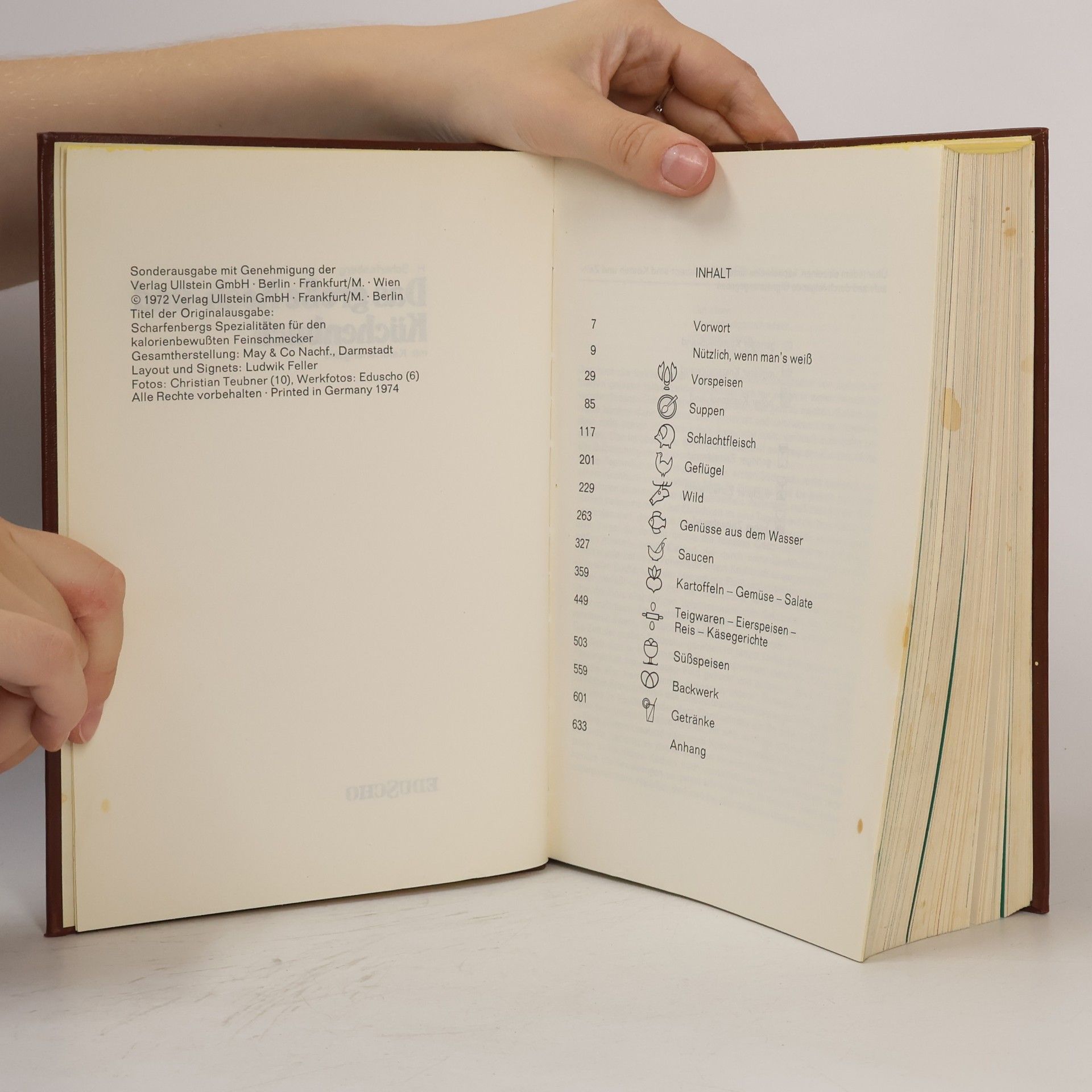 H. Scharfenberg Das große Koch- und Küchenbuch