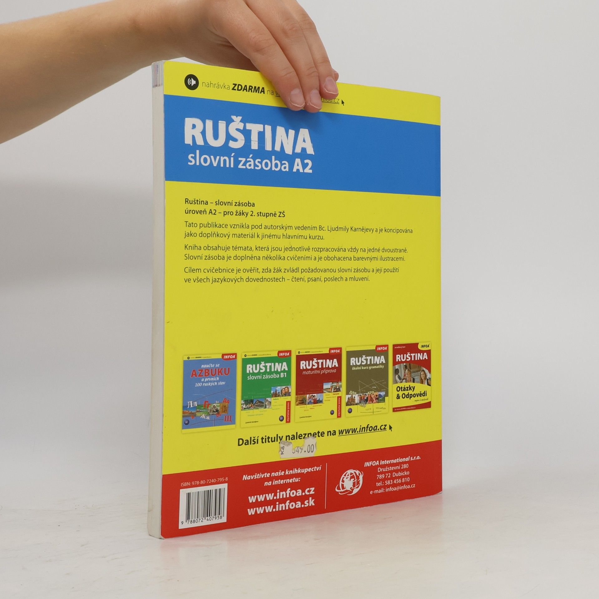 Ljudmila Karnějeva Ruština. Slovní zásoba A2
