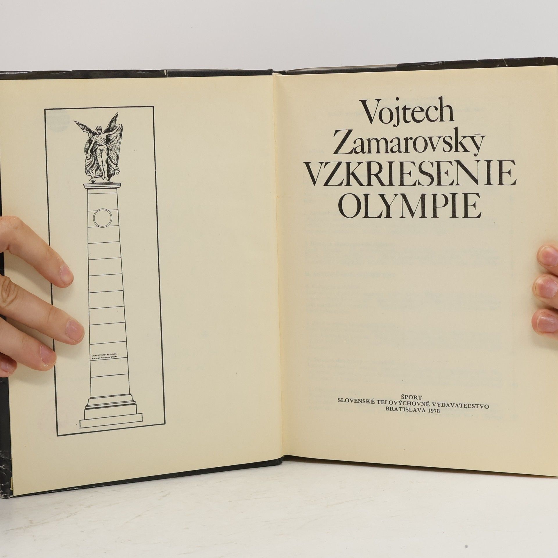 Vojtech Zamarovský Vzkriesenie Olympie