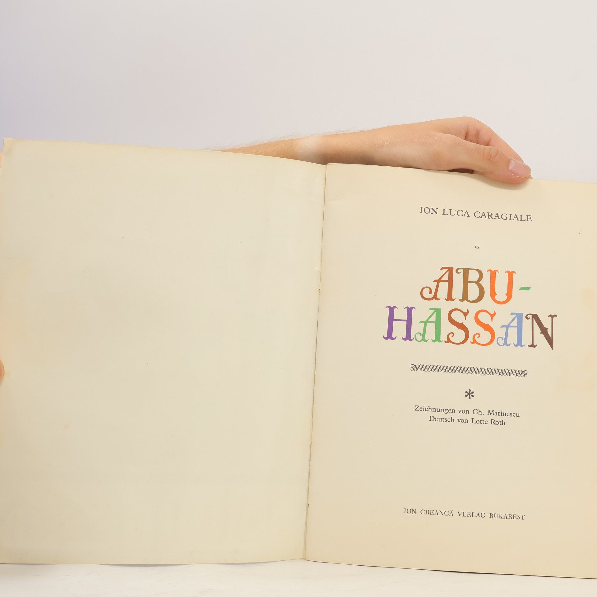 Ion L. Caragiale Abu-Hassan