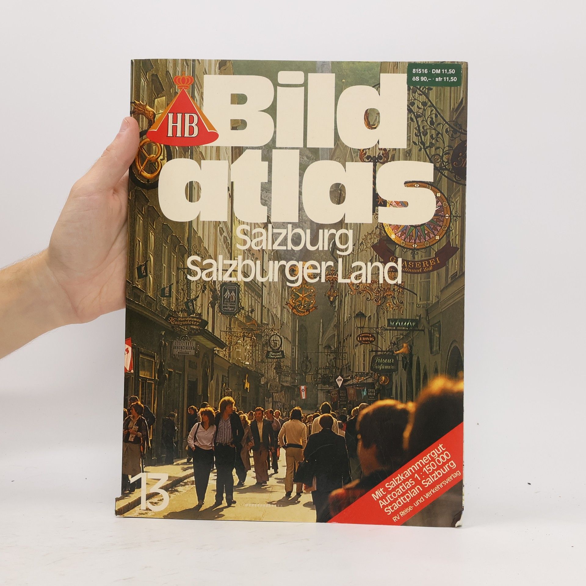 Various authors HB Bild atlas Salzburg Salzburger Land