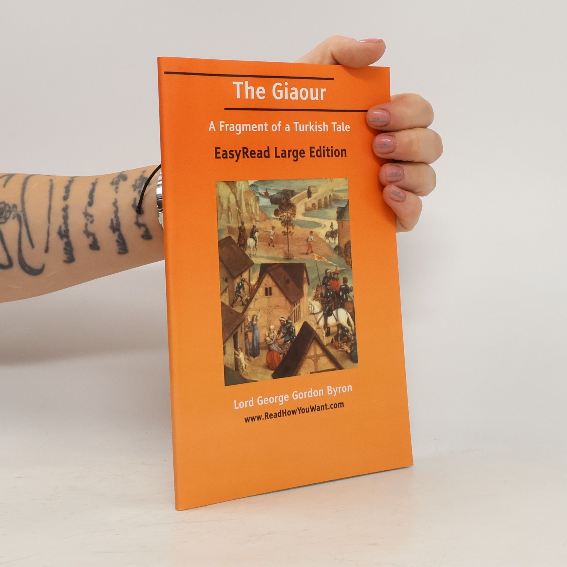 George Gordon Byron The Giaour - EasyRead Large Edition