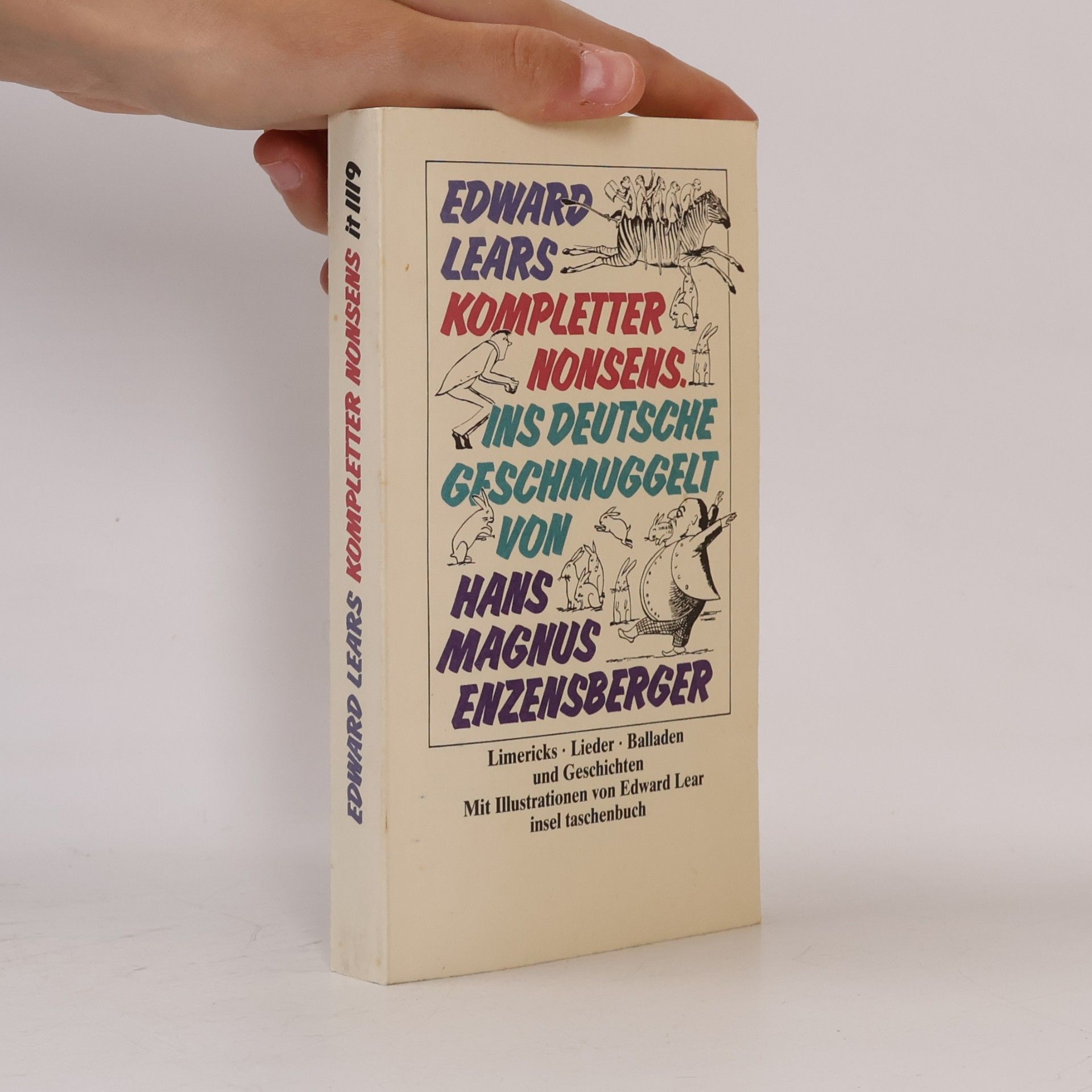 Edward Lear Edward Lears kompletter Nonsens. Limericks, Lieder, Balladen und Geschichten