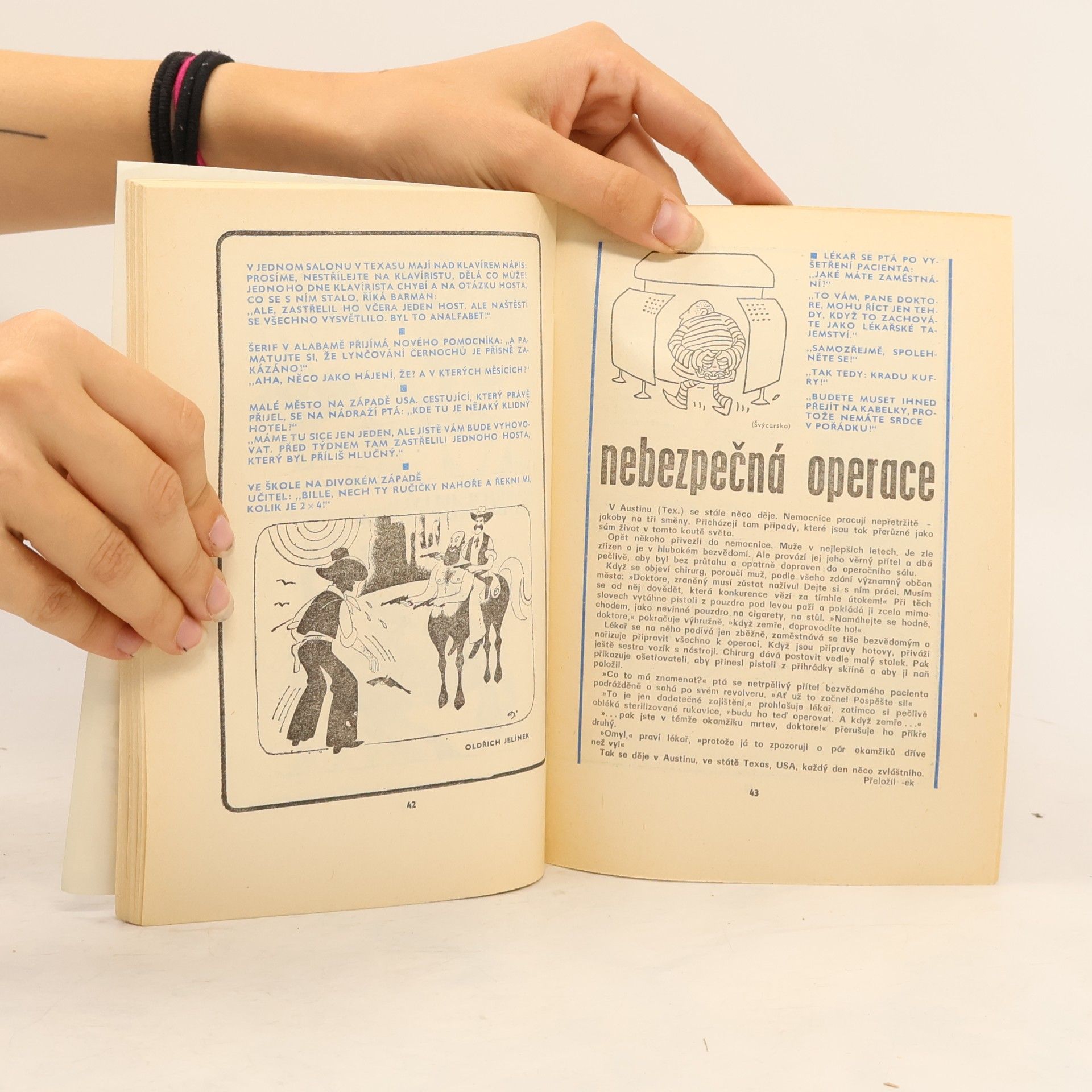 Kolektiv autorů Krimi minikalendář Dikobrazu 1977