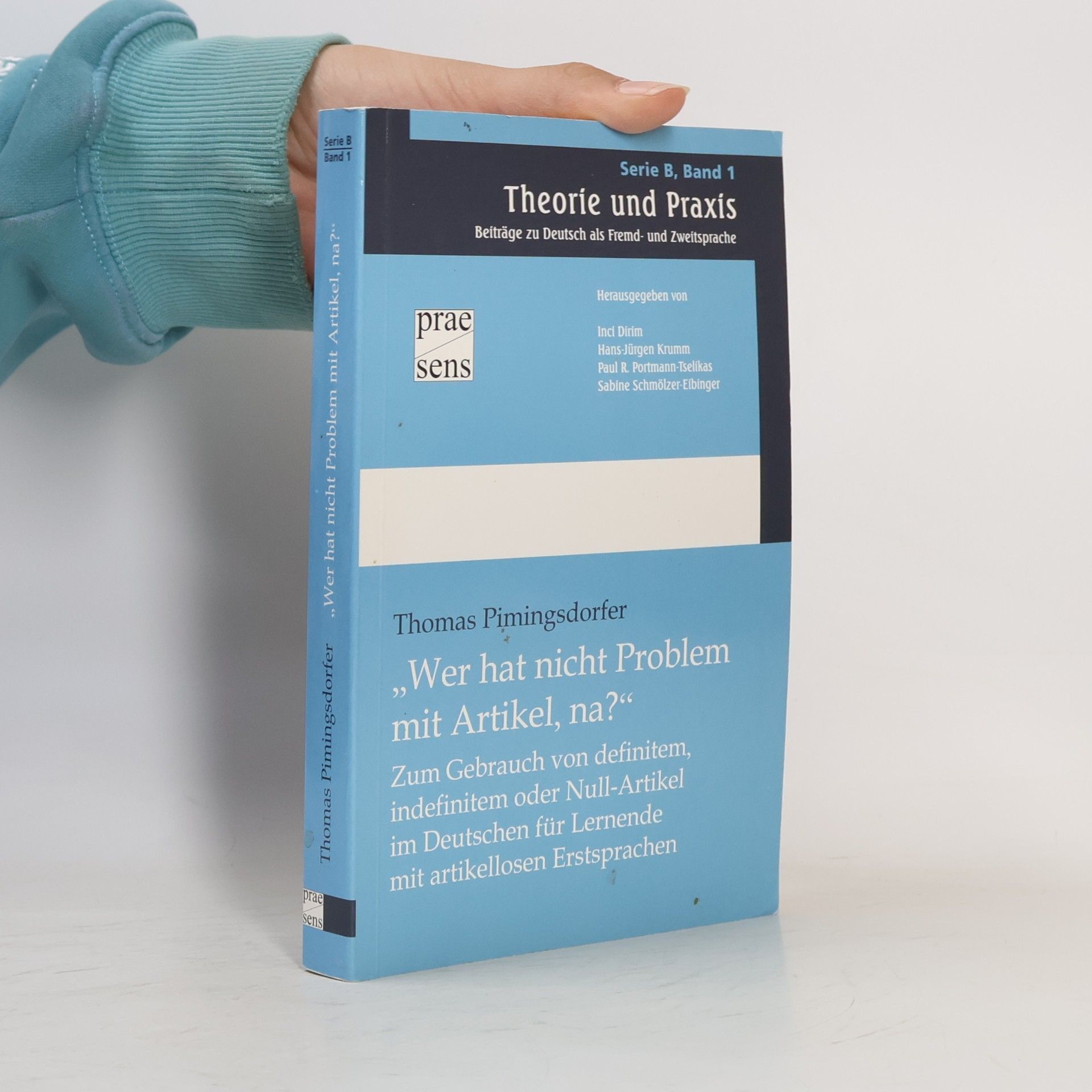 Serie B: Theorie und Praxis - 1: Wer hat nicht Problem mit Artikel, na?