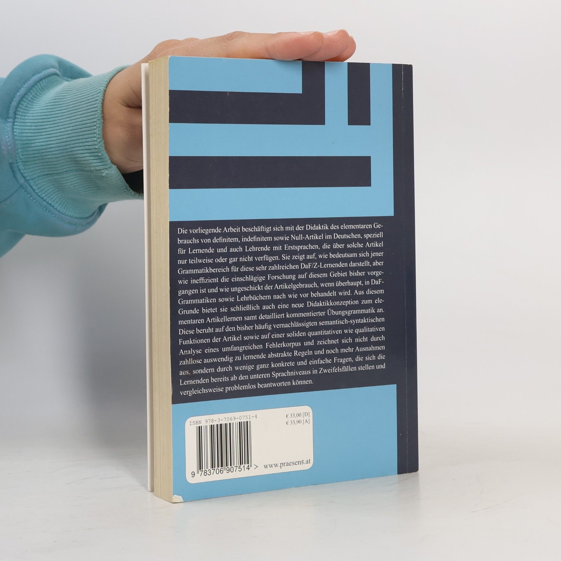 Thomas Pimingsdorfer Serie B: Theorie und Praxis - 1: Wer hat nicht Problem mit Artikel, na?