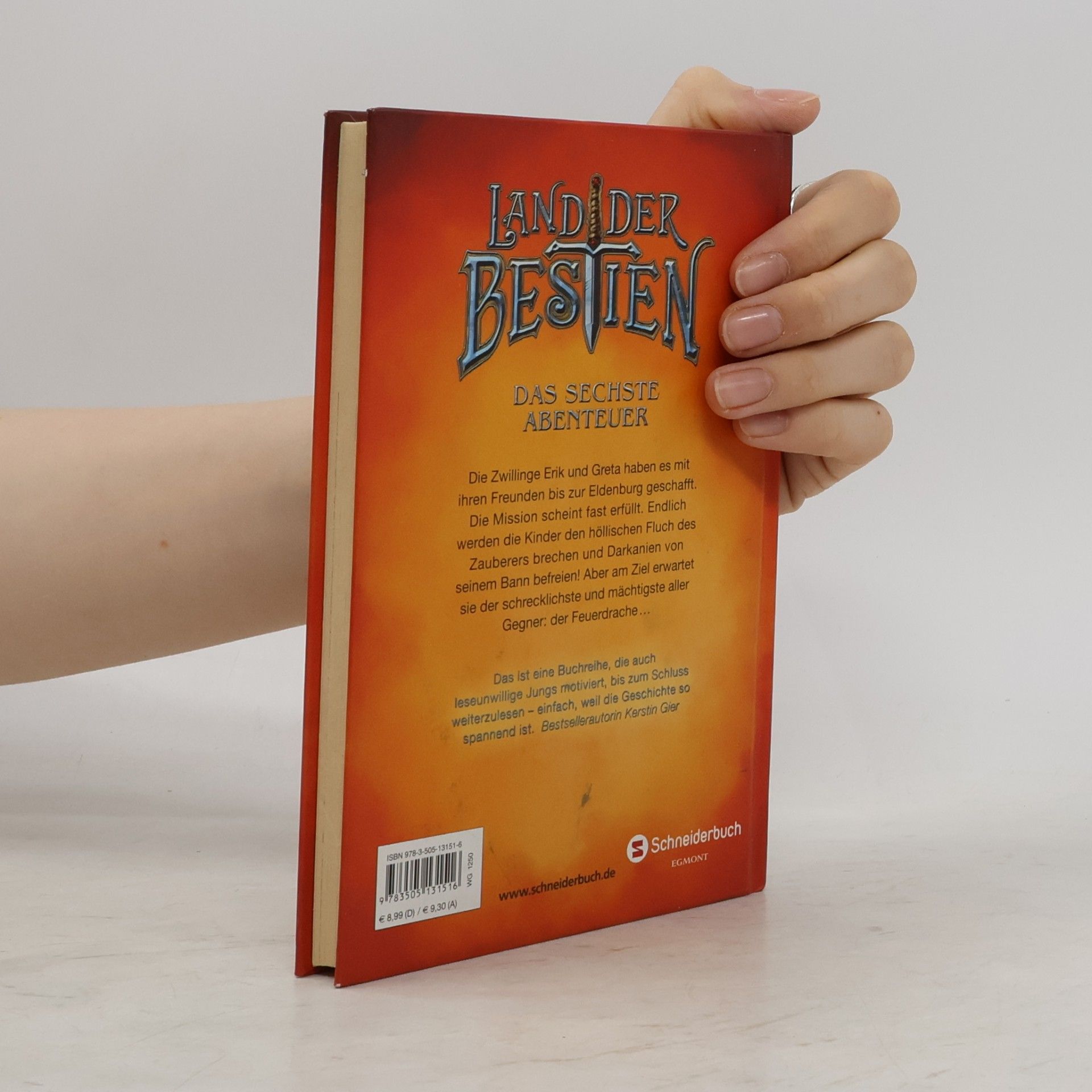 Katharina Kramp Land der Bestien - Der Drache aus dem Flammenmeer